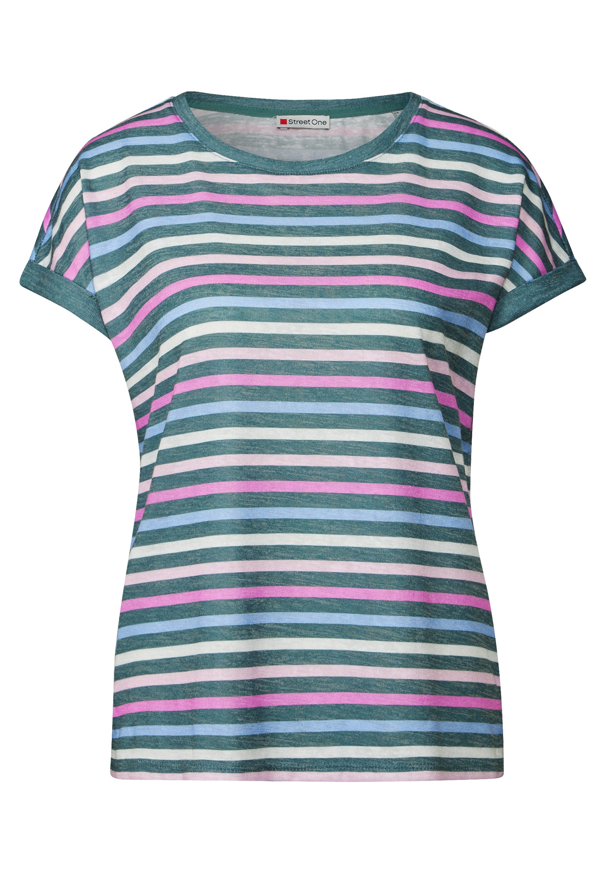 STREET ONE Shirttop met gestreept patroon