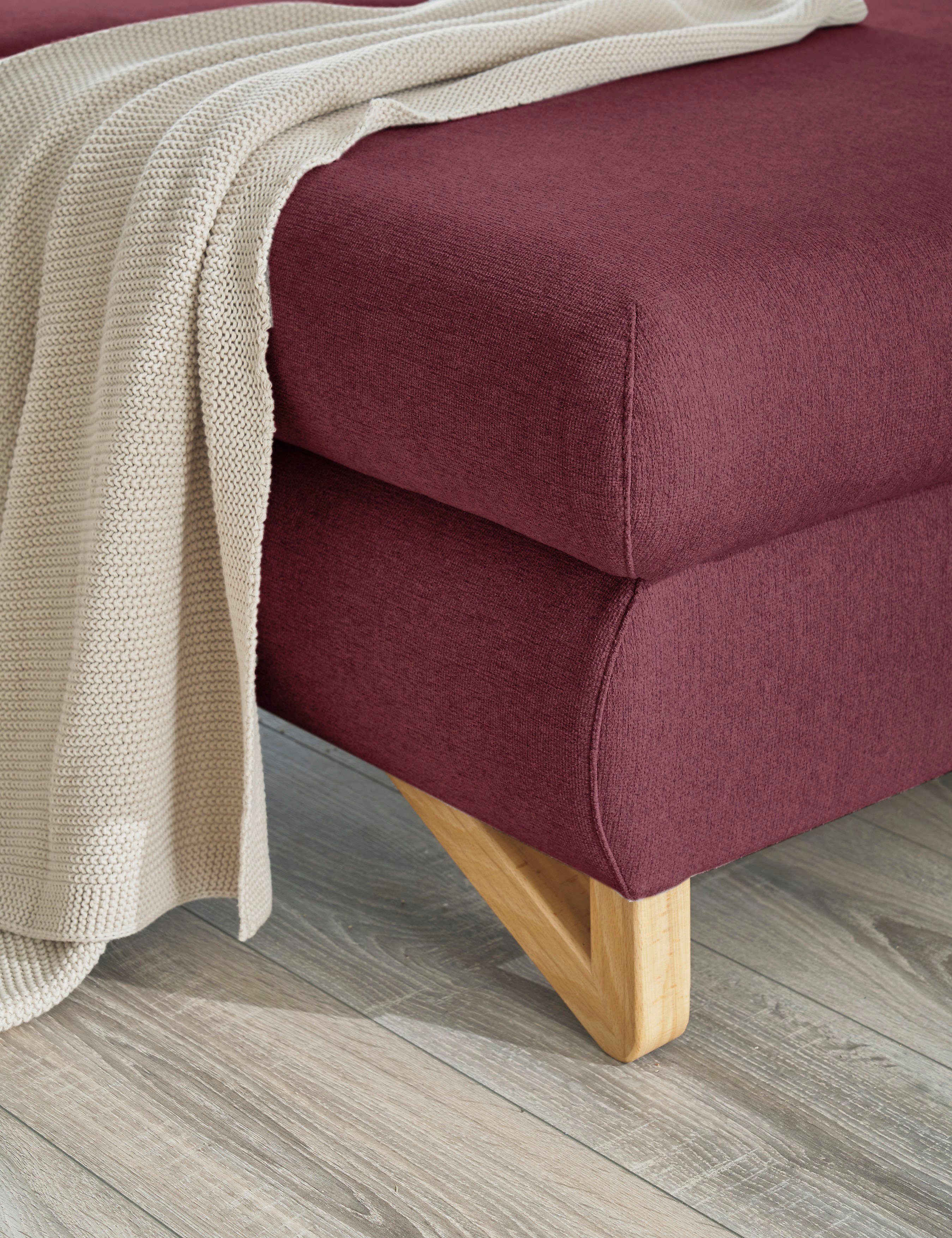 INOSIGN Slaapbank City/Giron comfortabele slaapbank (ligoppervlak 245 x 138 cm) en bedlade