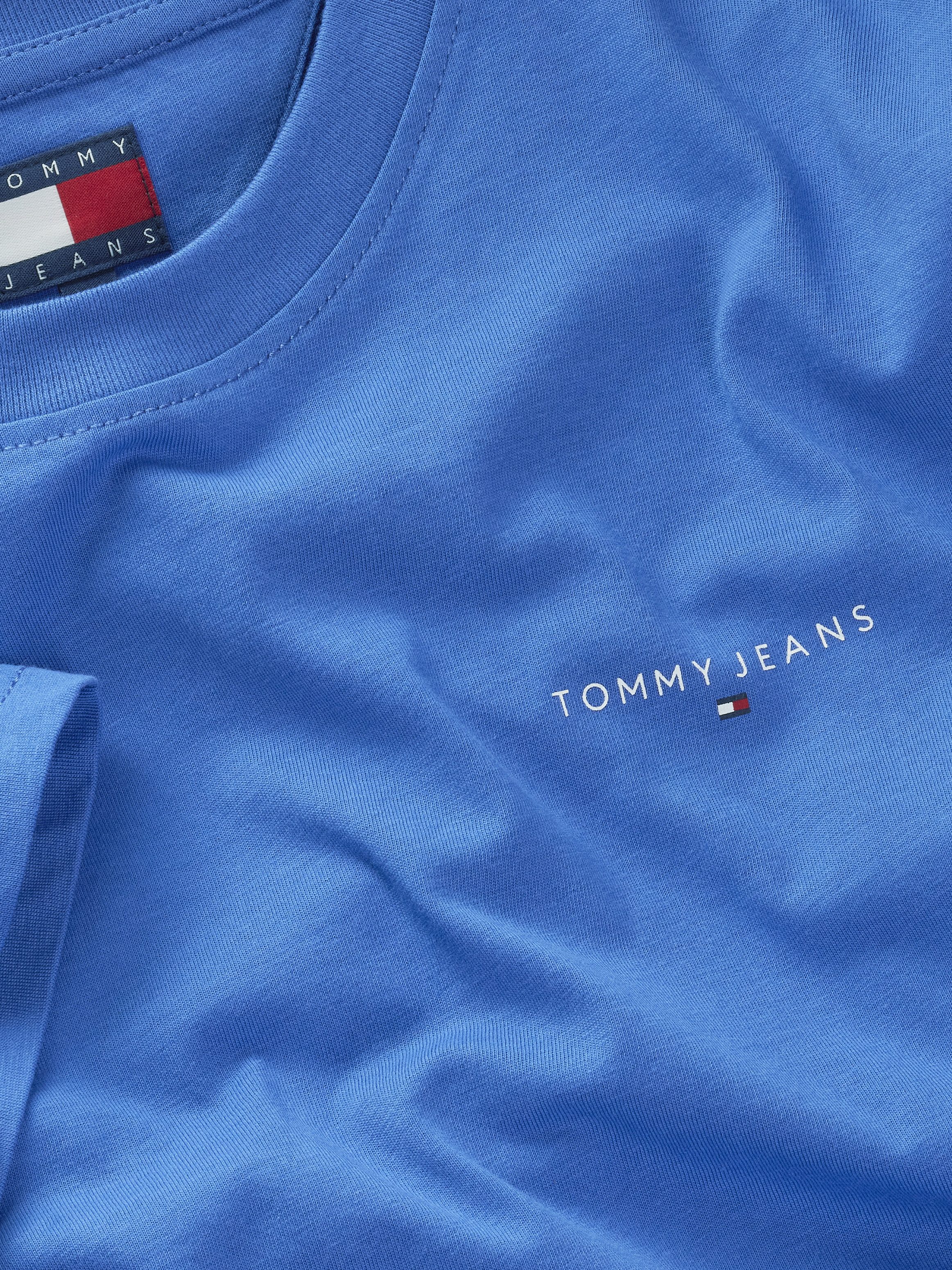 TOMMY JEANS T-shirt TJM SLIM LINEAR CHEST SS TEE EXT