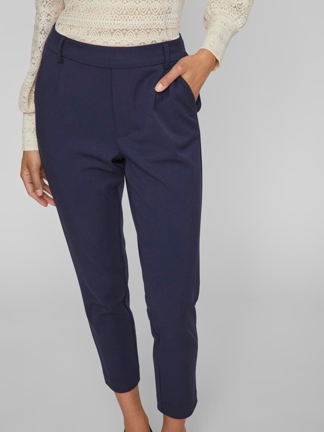 Vila Pantalon VIVARONE HW SLIM PANT NOOS