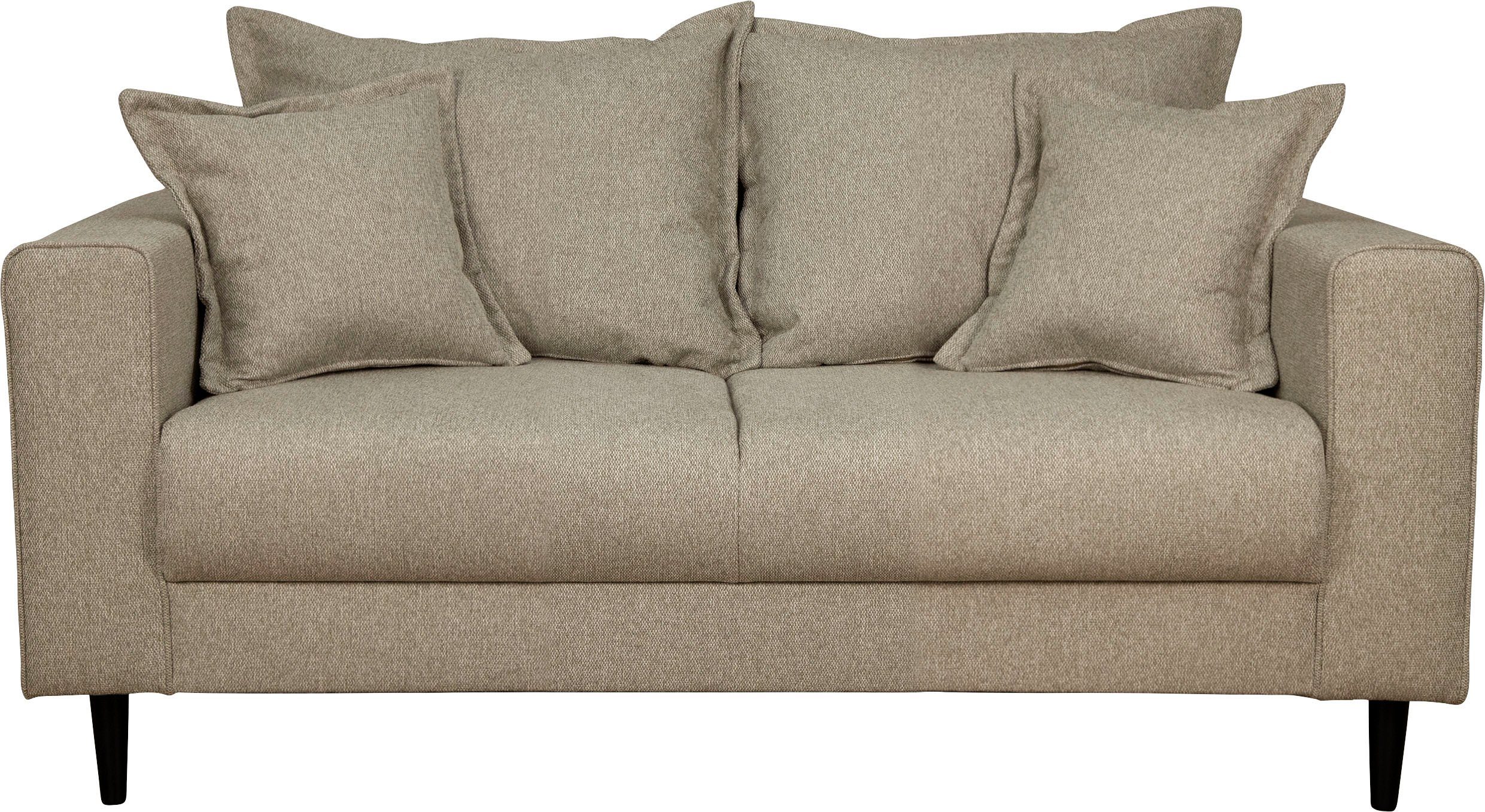 Home affaire 2-zitsbank VEYRAS, hoog zitcomfort, afmetingen B/D/H: 162/84/76 cm