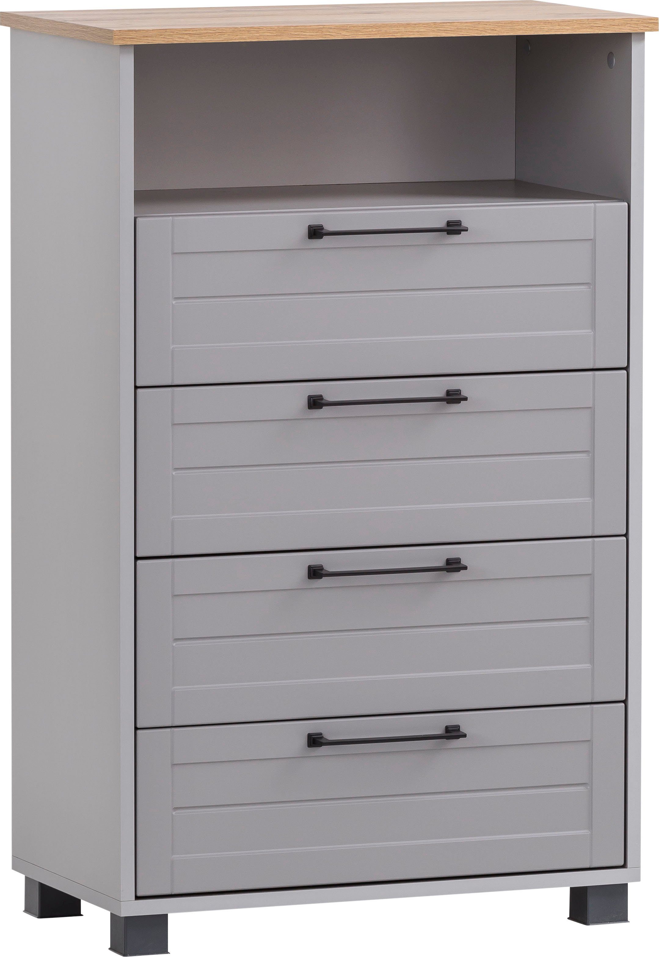 Schildmeyer Kledingkast Jelda Breedte 62,4 cm garderobekasten grijs