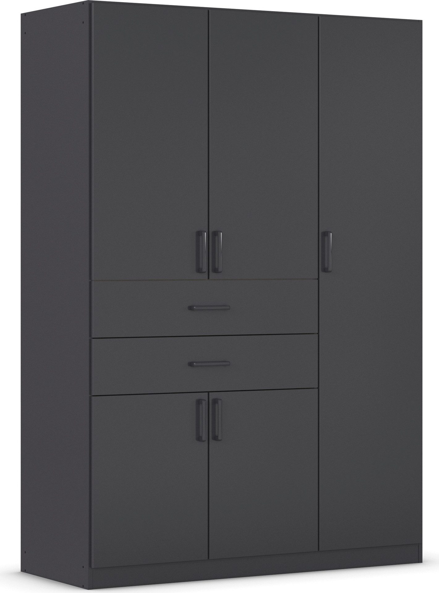 rauch Draaideurkast Kledingkast kast garderobe MAIKA met decor-front 2 lades, in verschillende breedtes, hoogtes, kleuren, made in germany