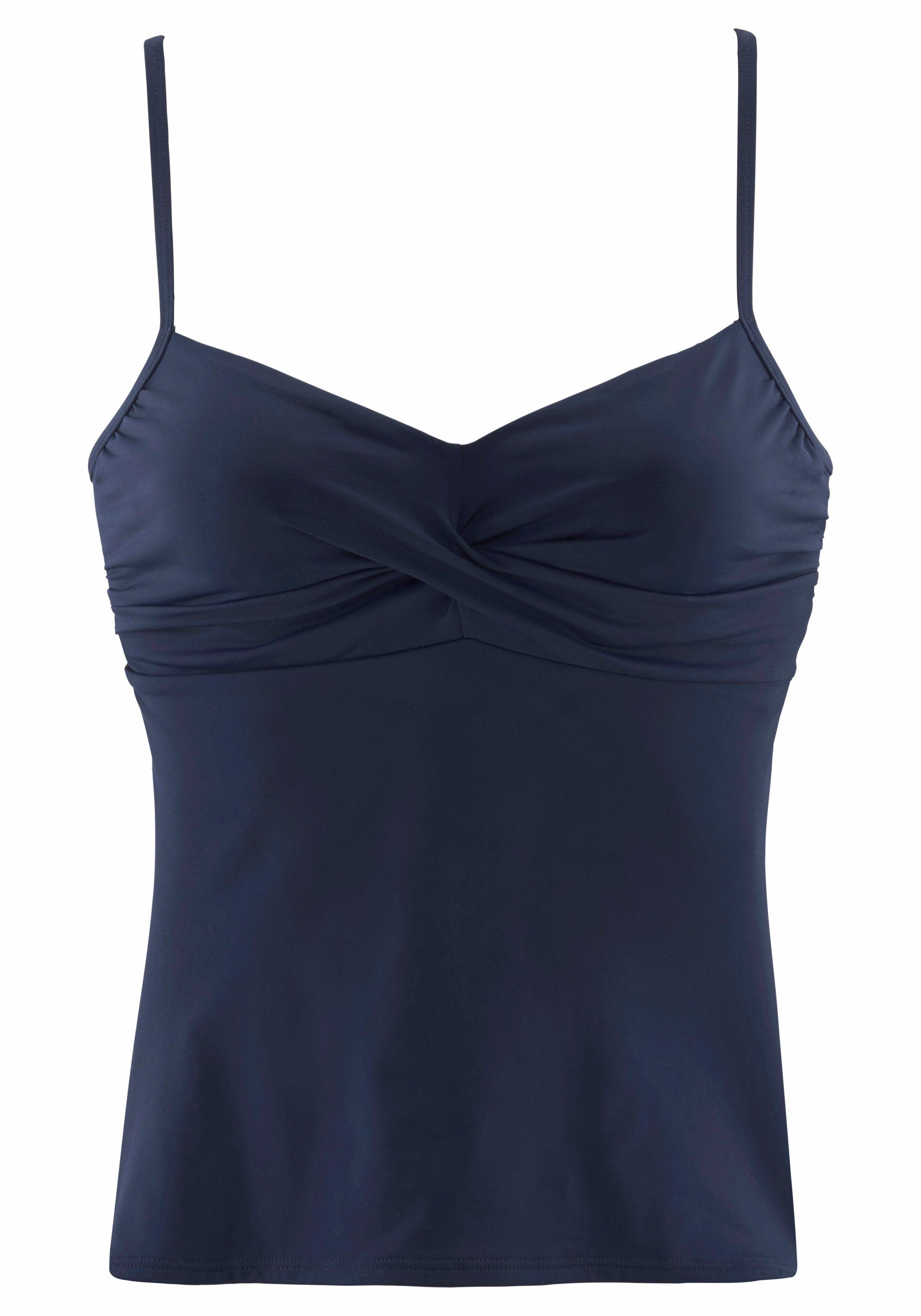 s.Oliver RED LABEL Beachwear Tankinitop met beugels Spain in wikkel-look