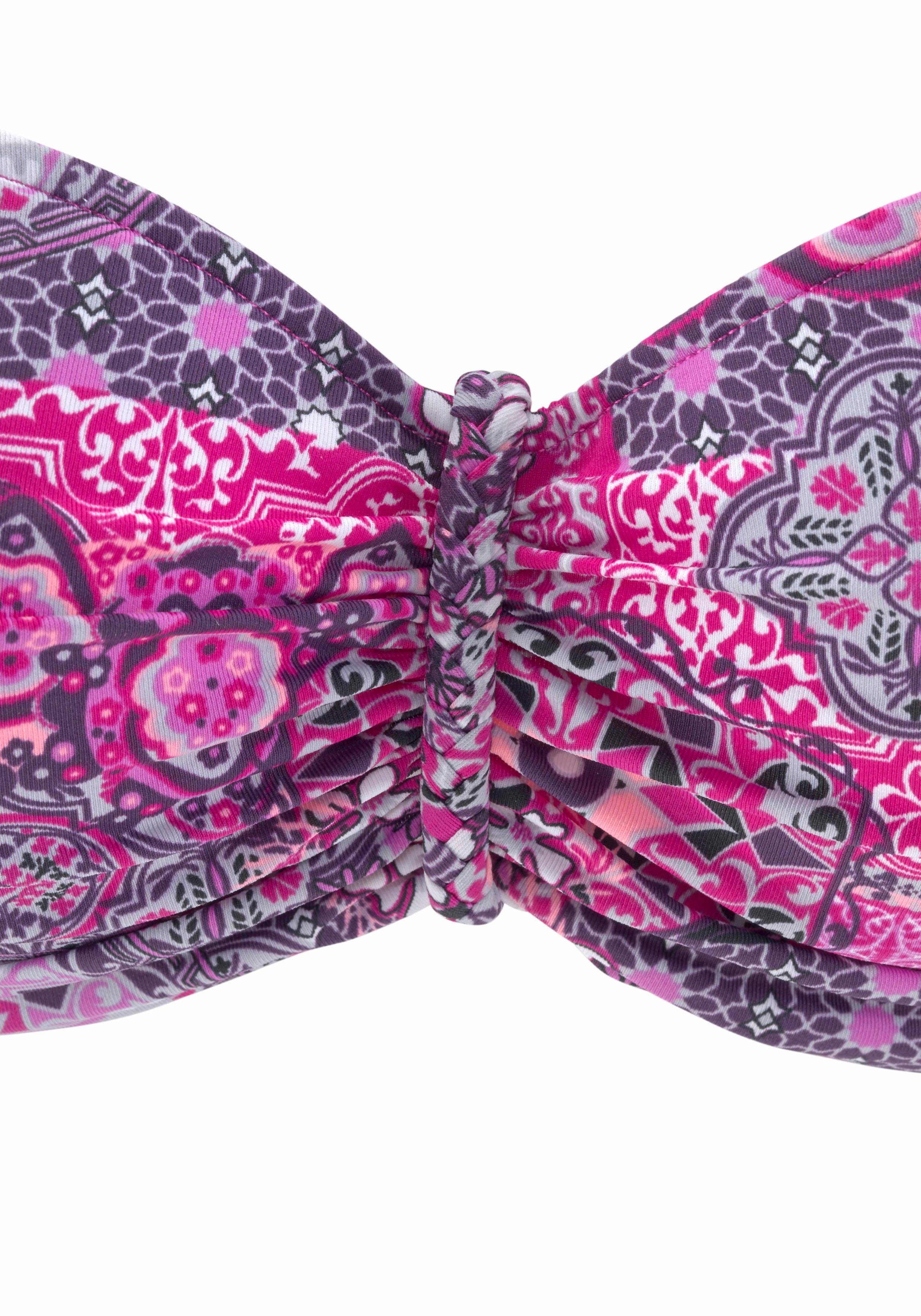 Buffalo Bandeau-bikinitop Shari met paisleyprint