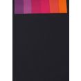 sunflair beugelbikini met kleurrijke contrastinzetten zwart
