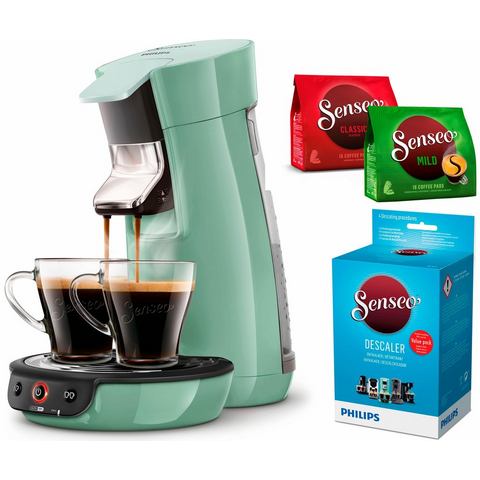 Senseo Philips SENSEO® koffiepadautomaat Viva Café HD7829/70, blauw