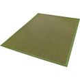 dekowe loper mara s2 - mara s2 met randdessin vloerkleed-loper, platweefsel, materiaal: 100% sisal, hal groen