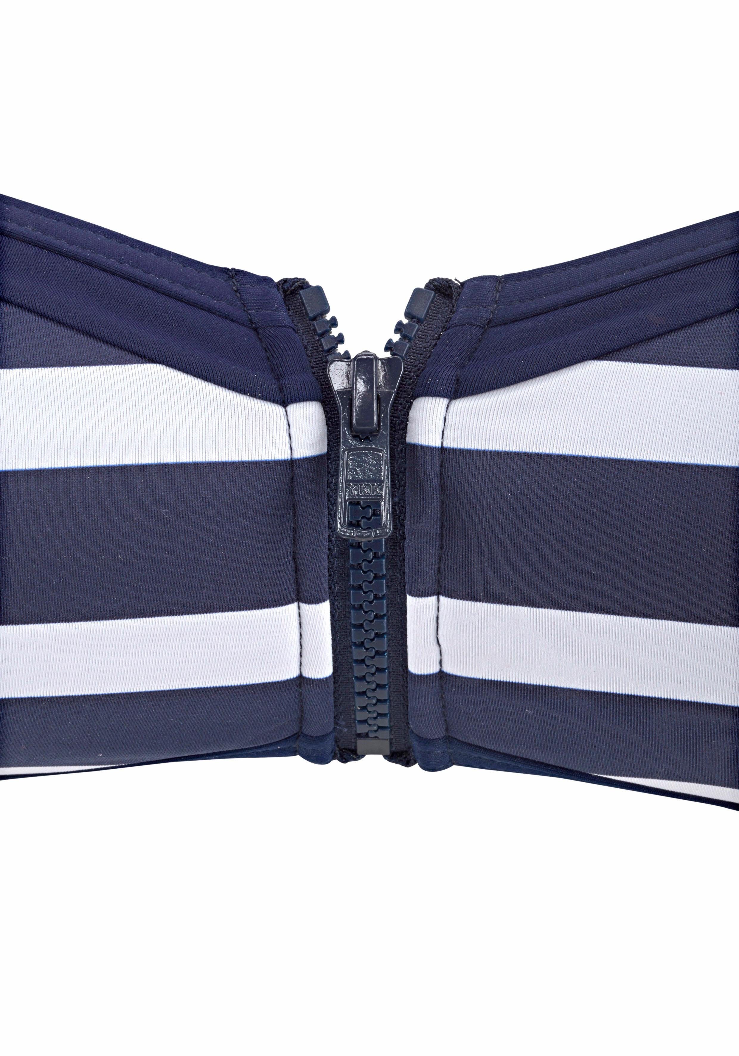 KangaROOS Bandeau-bikinitop ANITA met ritssluiting tussen de cups
