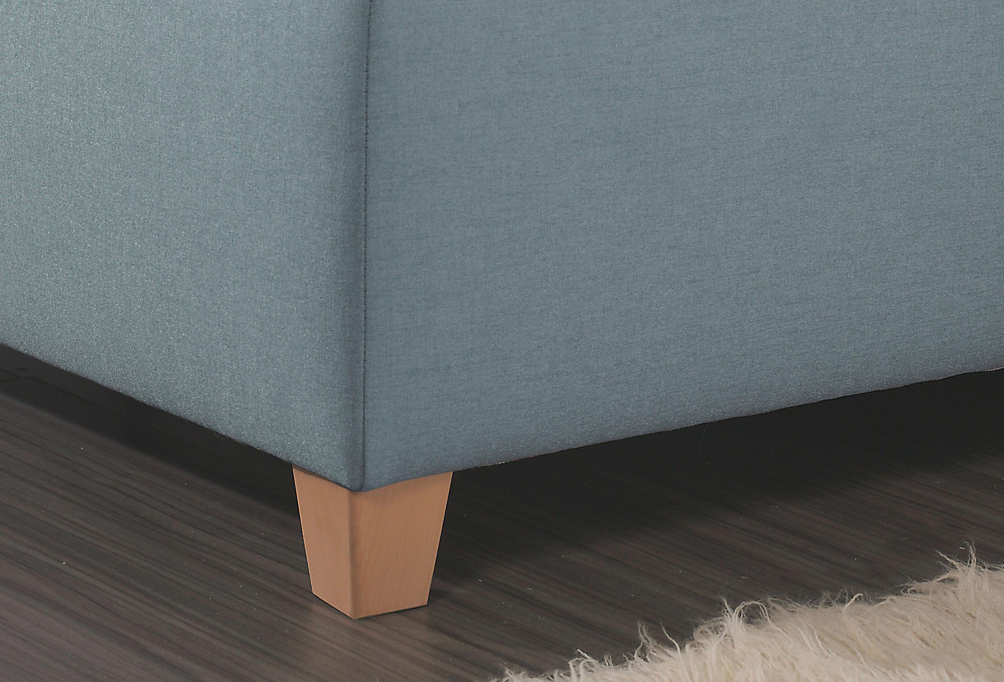 Maintal Gestoffeerd bed Mison met of zonder matras bonell-, koudschuim-, pocketveringskern matras