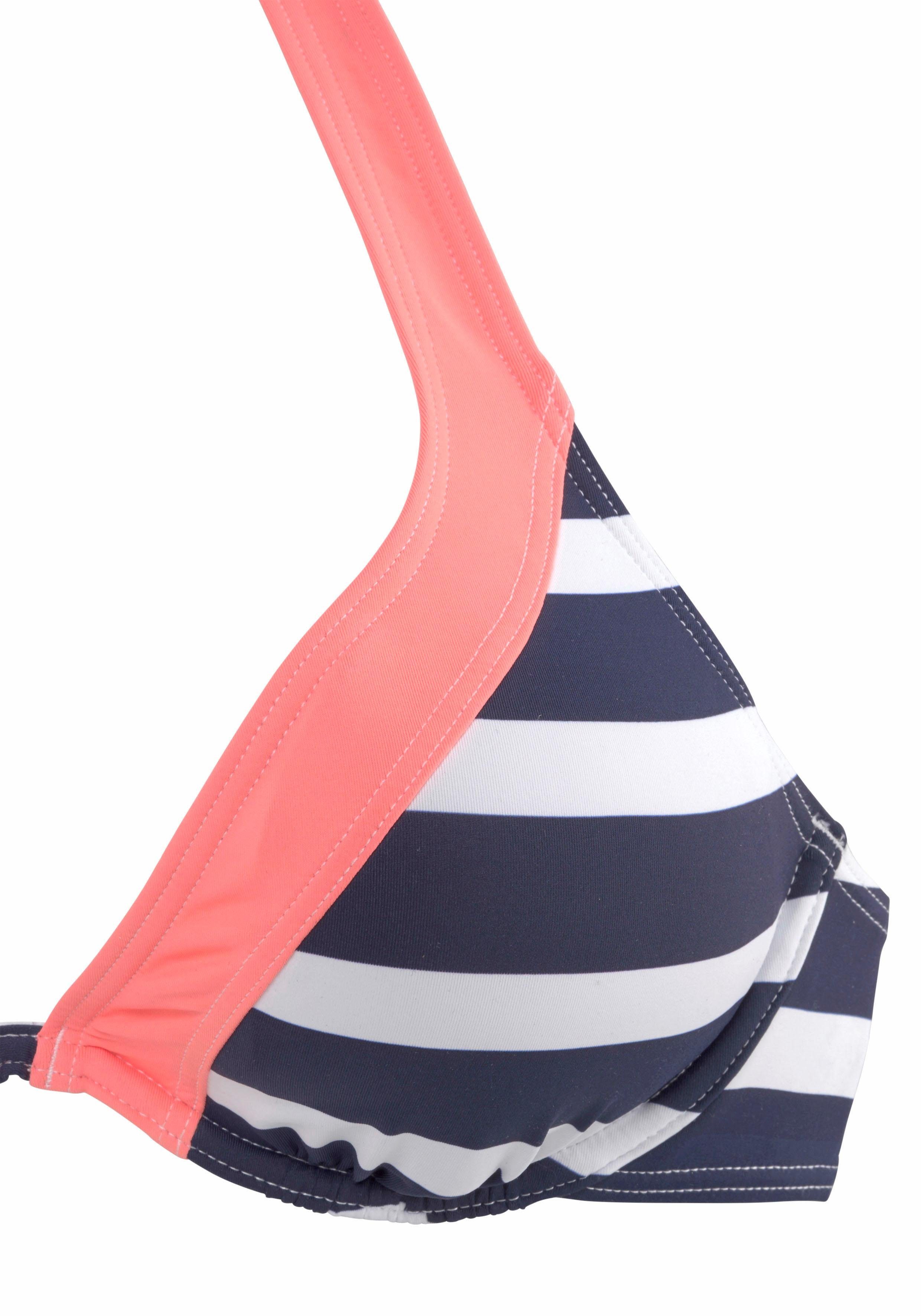 KangaROOS Bikinitop met beugels ANITA trendy blokstreepdessin