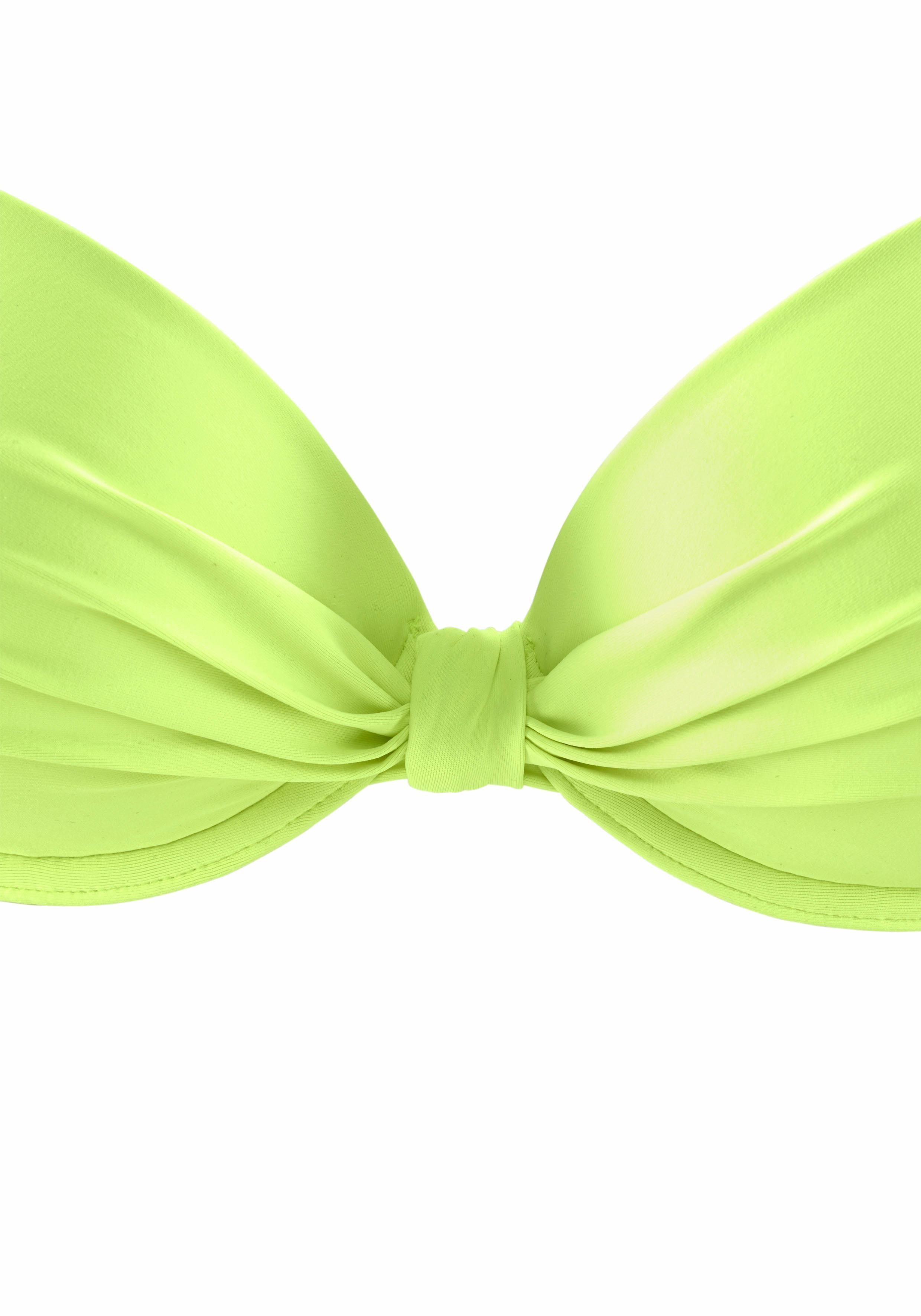 s.Oliver RED LABEL Beachwear Bikinitop met beugels Spain met aangerimpeld midden