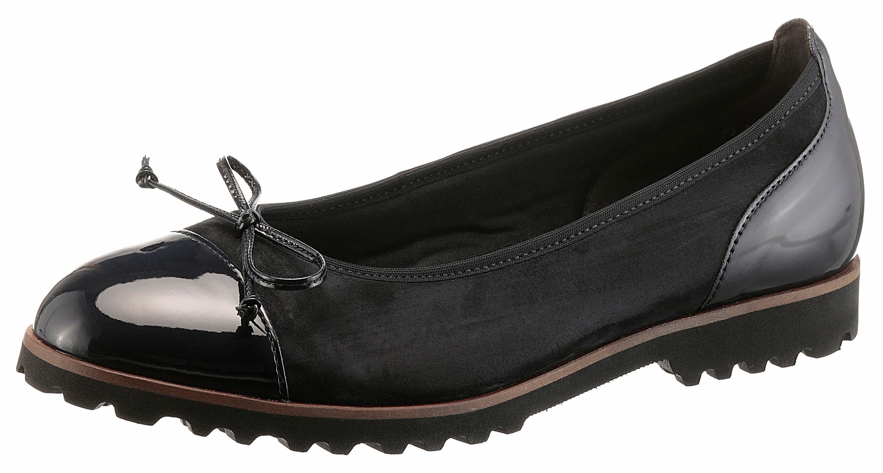 Gabor Ballerina's Flats, chunky slipper met comfortabele elastische afwerking