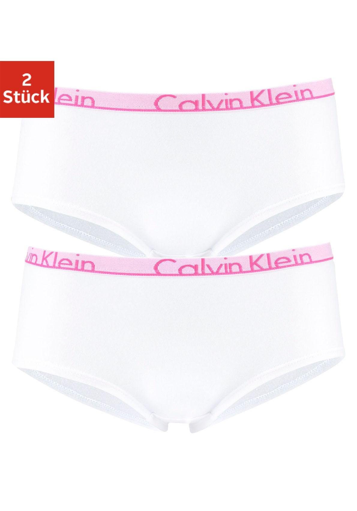 Calvin Klein NU 15% KORTING: CALVIN KLEIN hipster (set van 2) voor meisjes met smalle CK-band