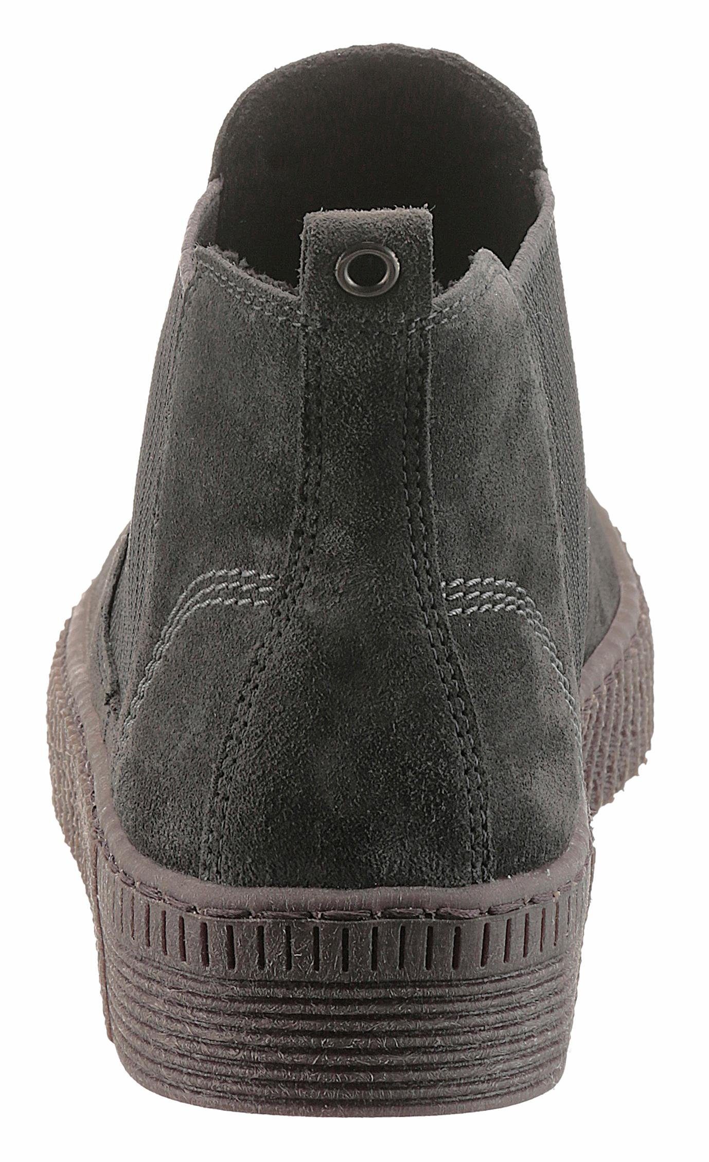 Gabor Chelsea-boots plateau, enkellaars, instapschoen met subtiele contrastnaden