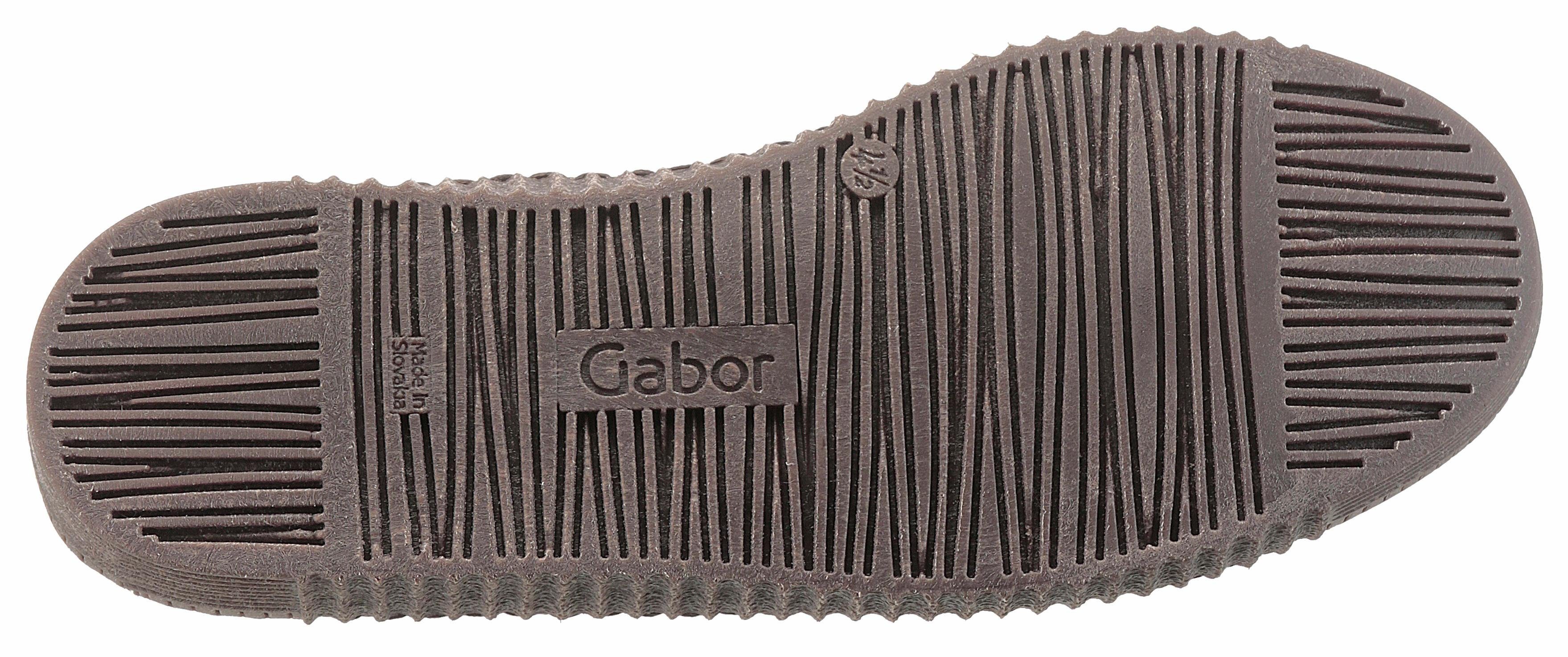 Gabor Chelsea-boots plateau, enkellaars, instapschoen met subtiele contrastnaden
