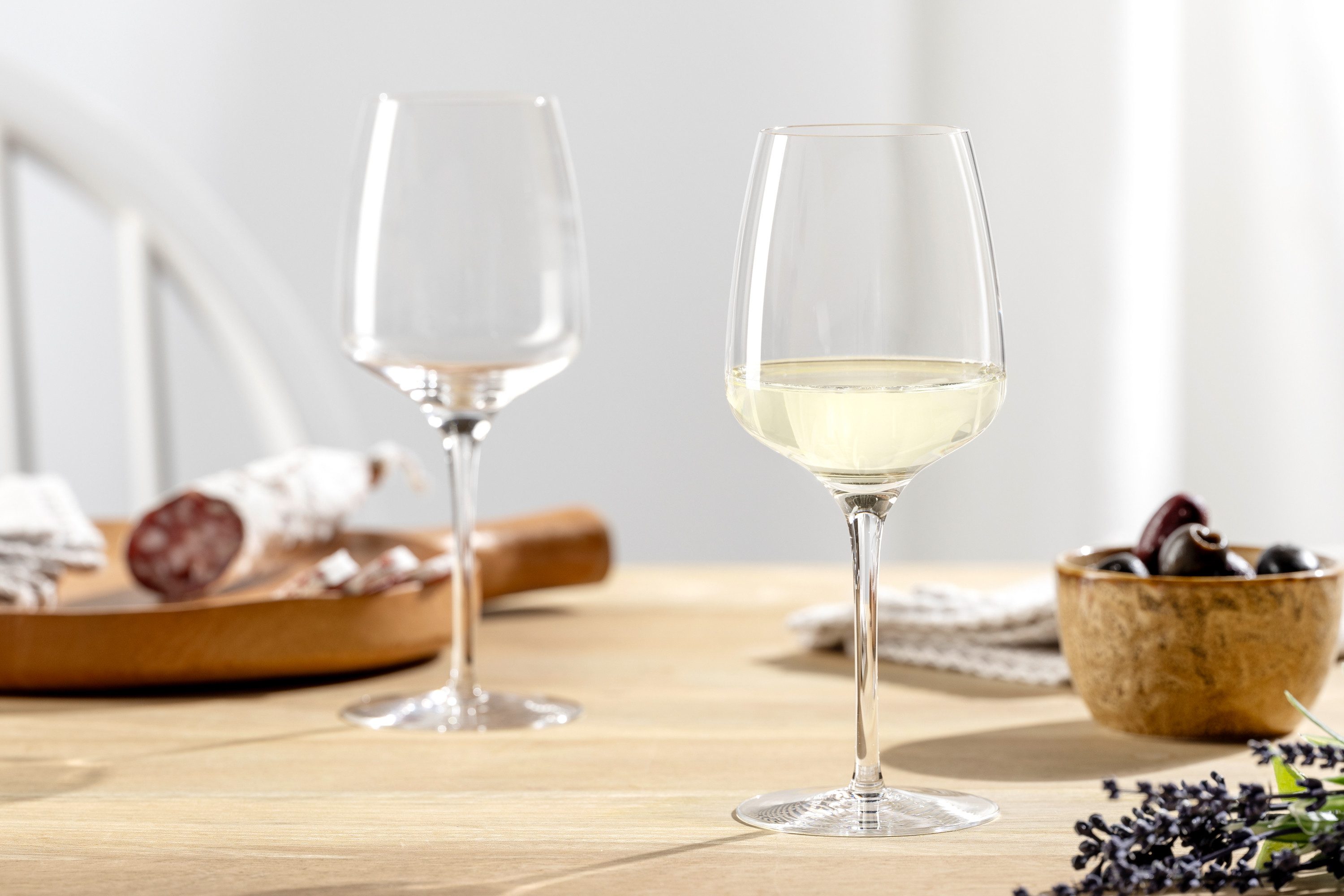 LEONARDO Wijnglas Rieslingglas CESTI, 280 ml, 6-delig set (set, 6-delig)