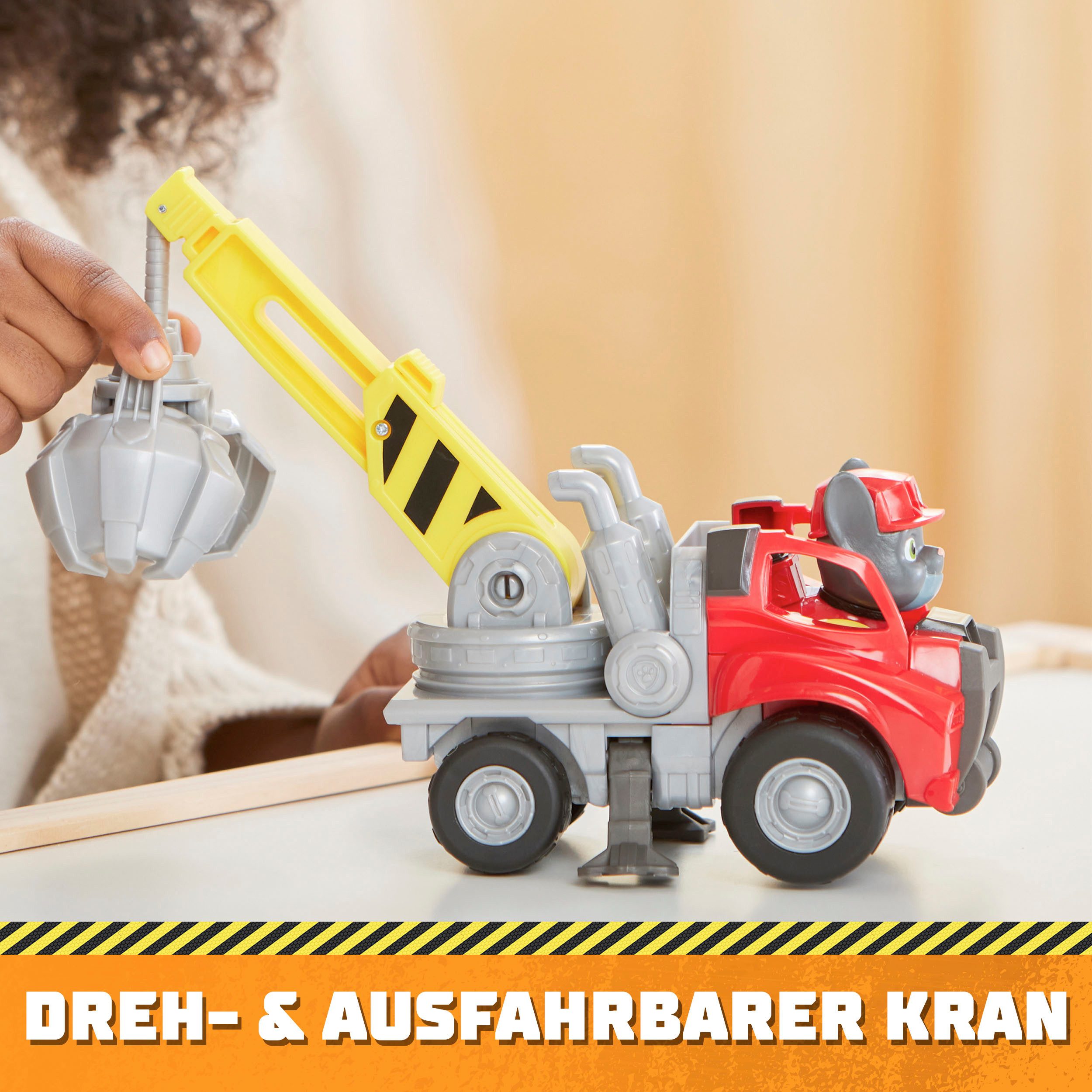 Spin Master Speelgoedauto Rubble & Crew - Core Vehicle Solid Charger