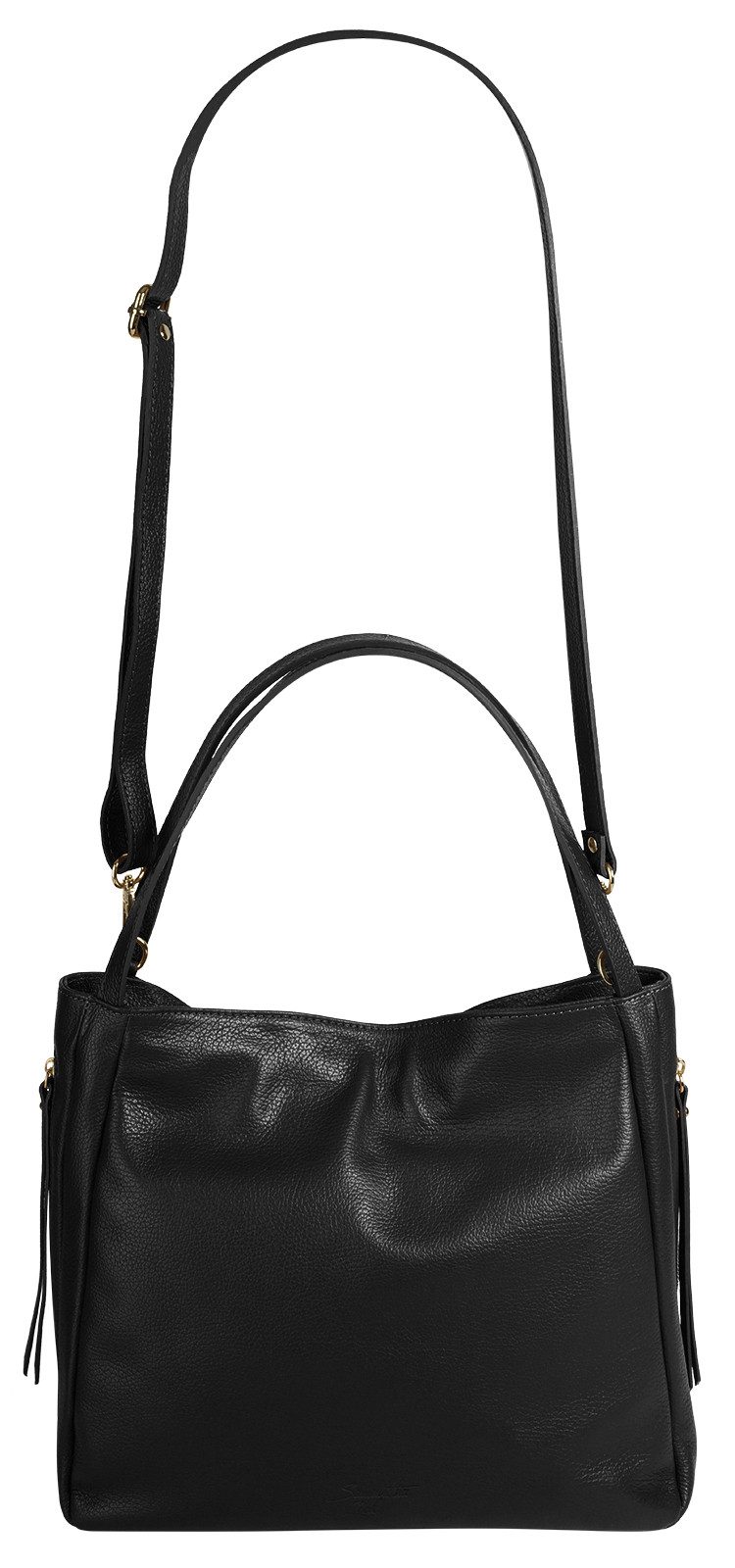 Samantha Look Schoudertas echt leer, made in italy