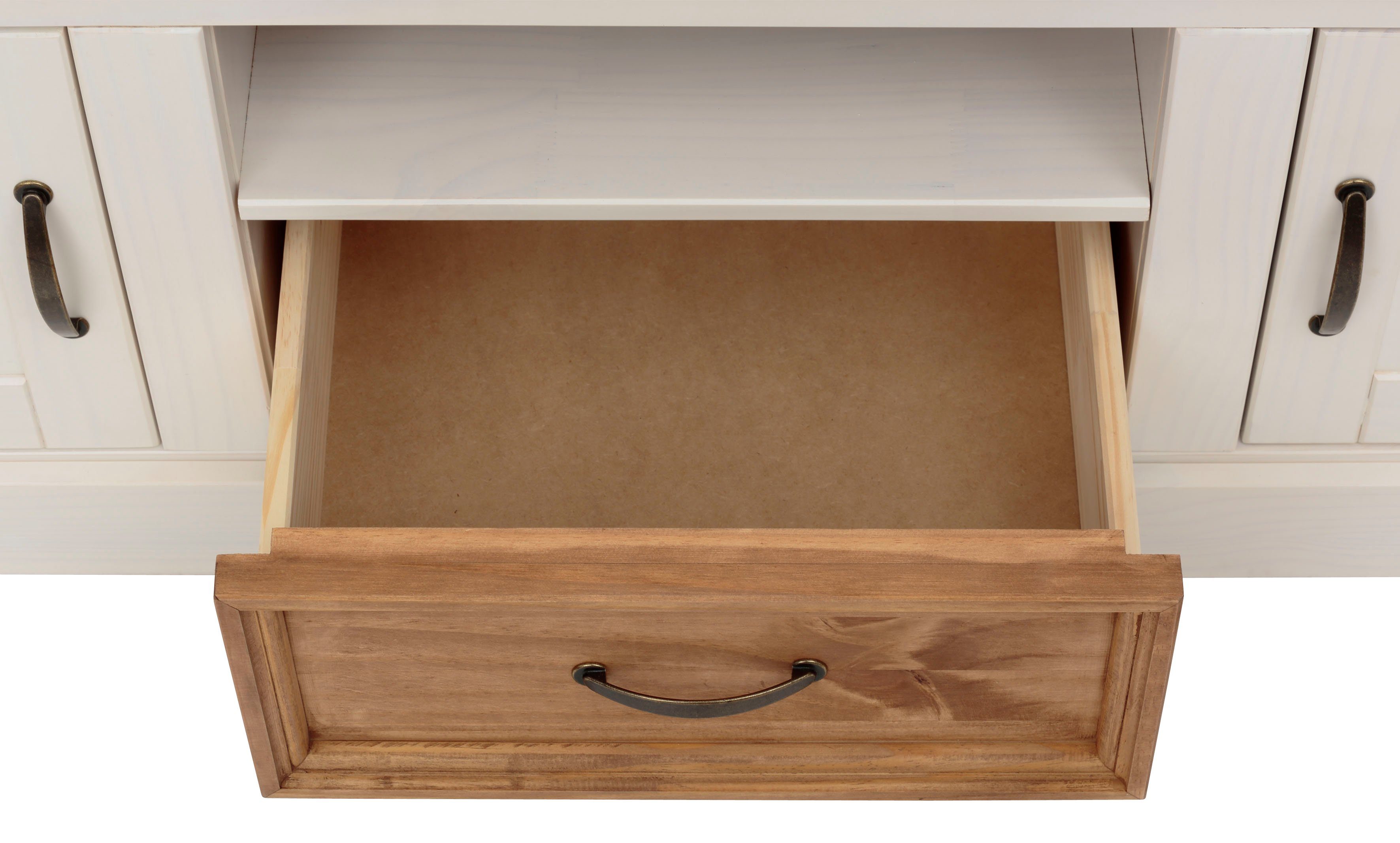 Home affaire Tv-meubel Selma TV-kast, breedte 160 cm, 1 lade, 2 deuren