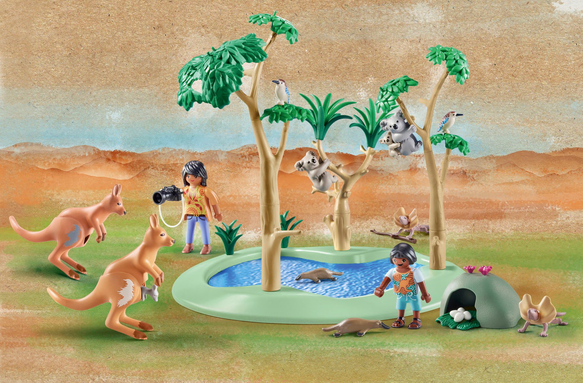 Playmobil® Constructie-speelset Koraalrif Platform (71623), Wiltopia (67-delig)