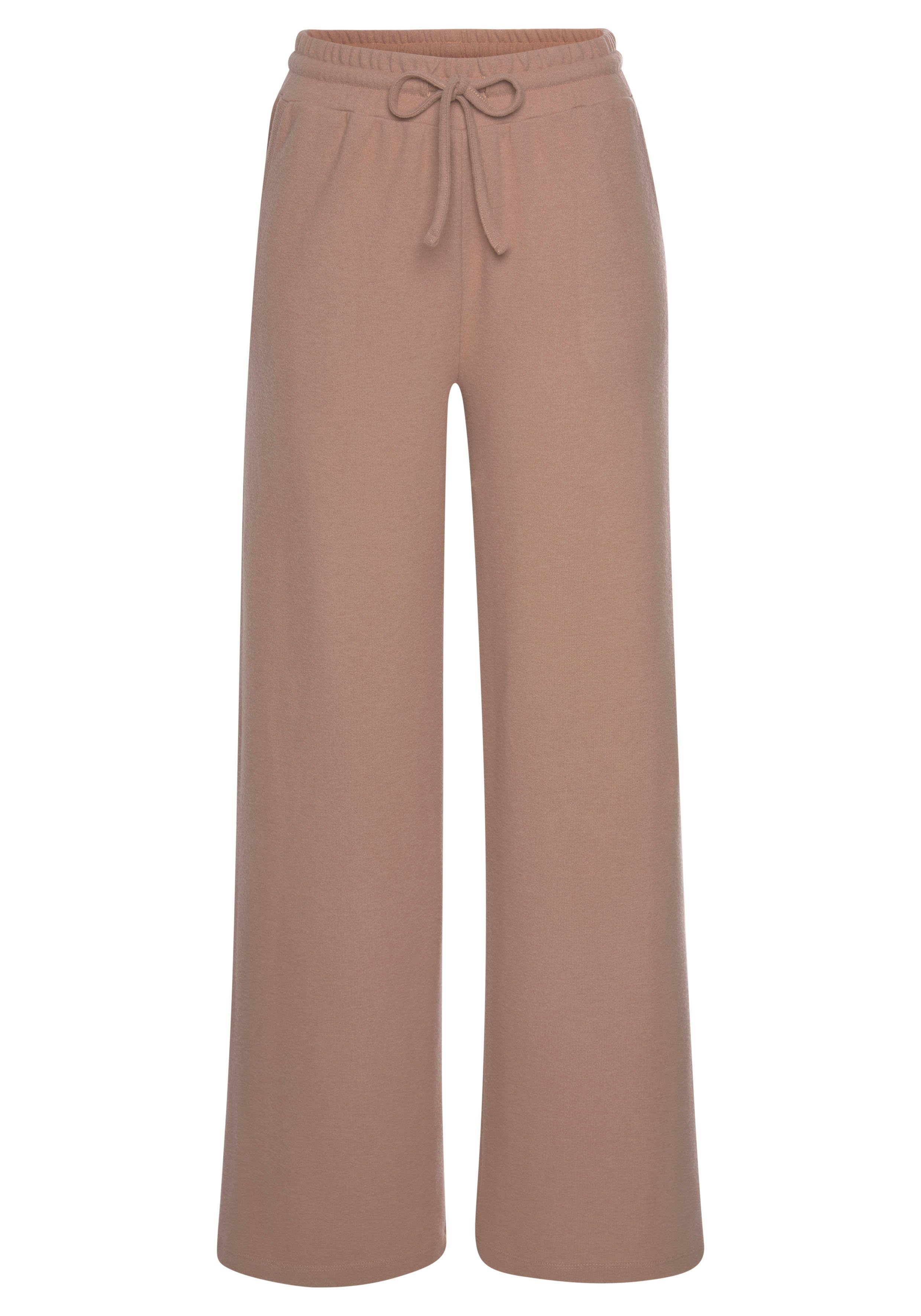 Lascana Loungebroek met wijd been, loungewear