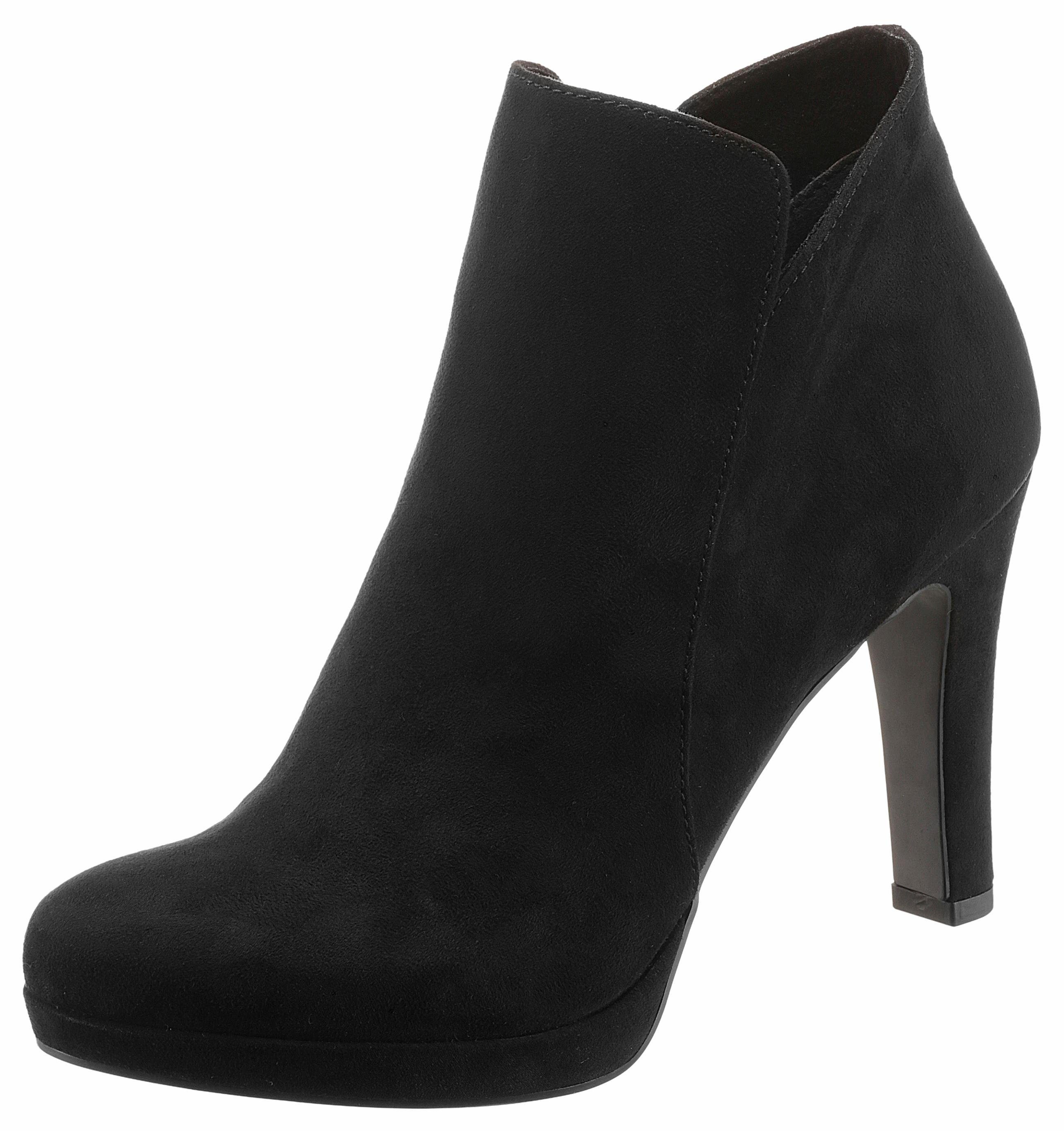 Tamaris Highheel-laarsjes avondmode, hoge hakken, enkellaarzen in vrouwelijke look
