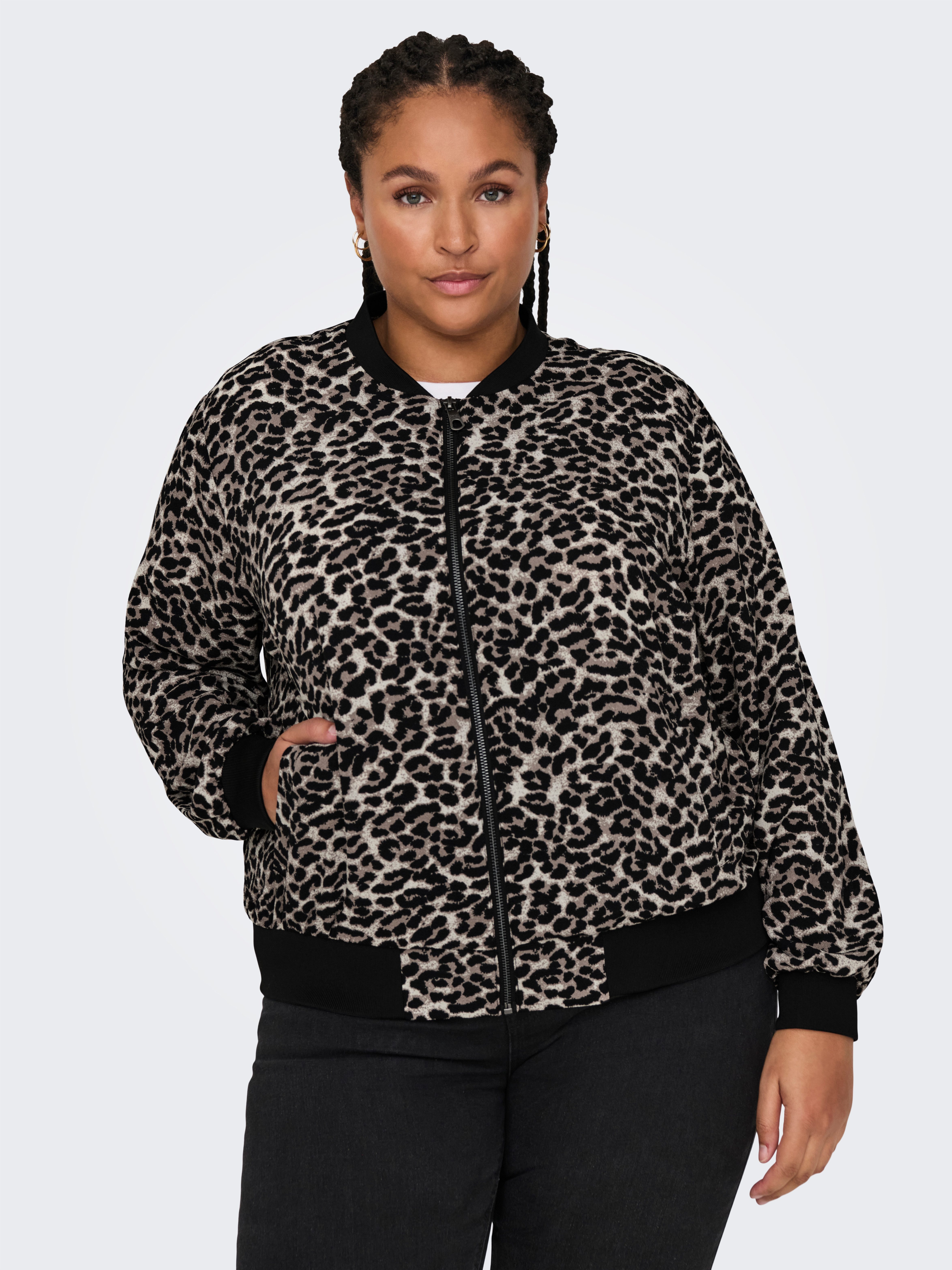 ONLY CARMAKOMA Bomberjack CARLUX LIFE LS BOMBER JACKET NOOS dames blousons maat 48 beige