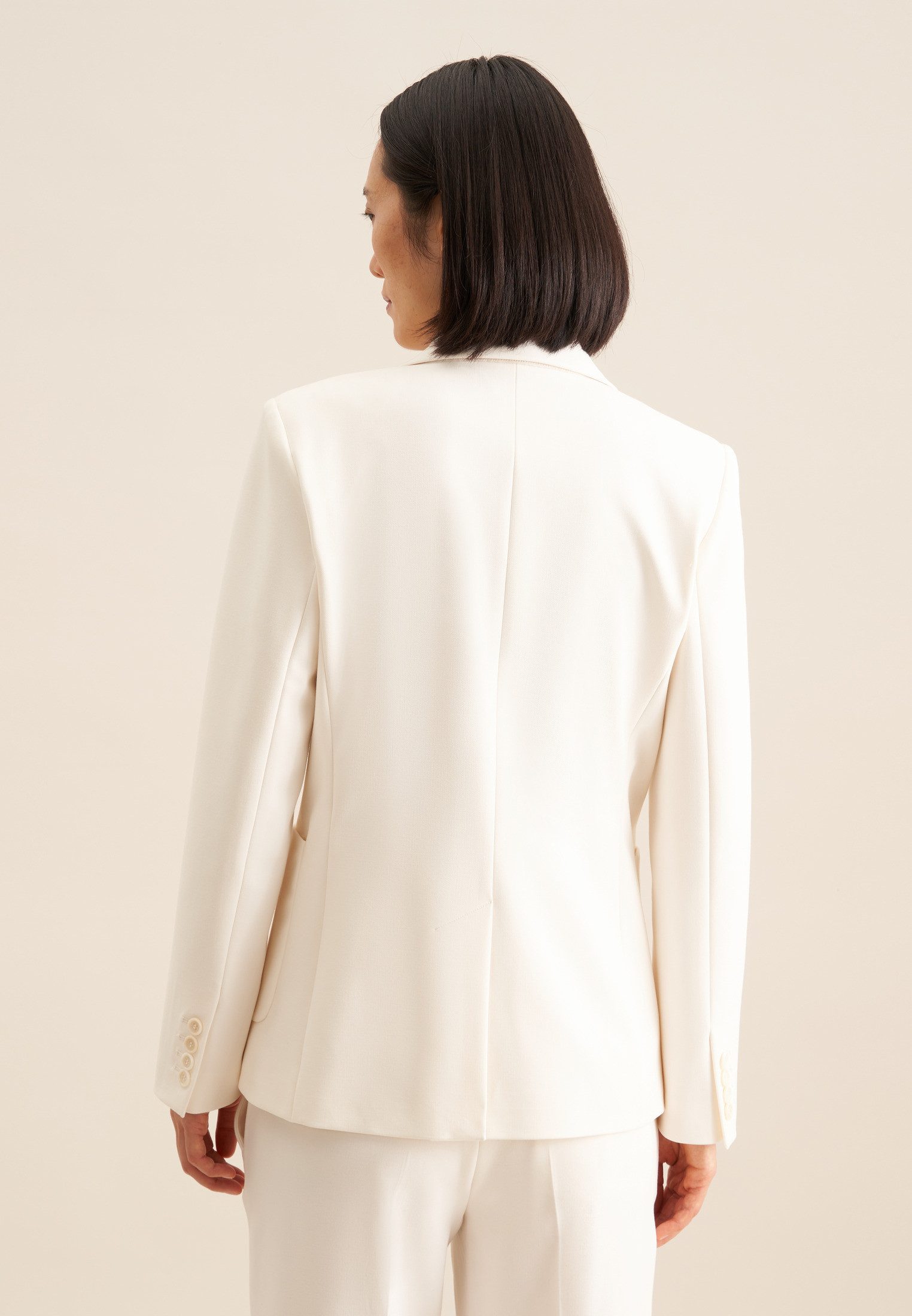 seidensticker Outdoorblouse Zwarte roos