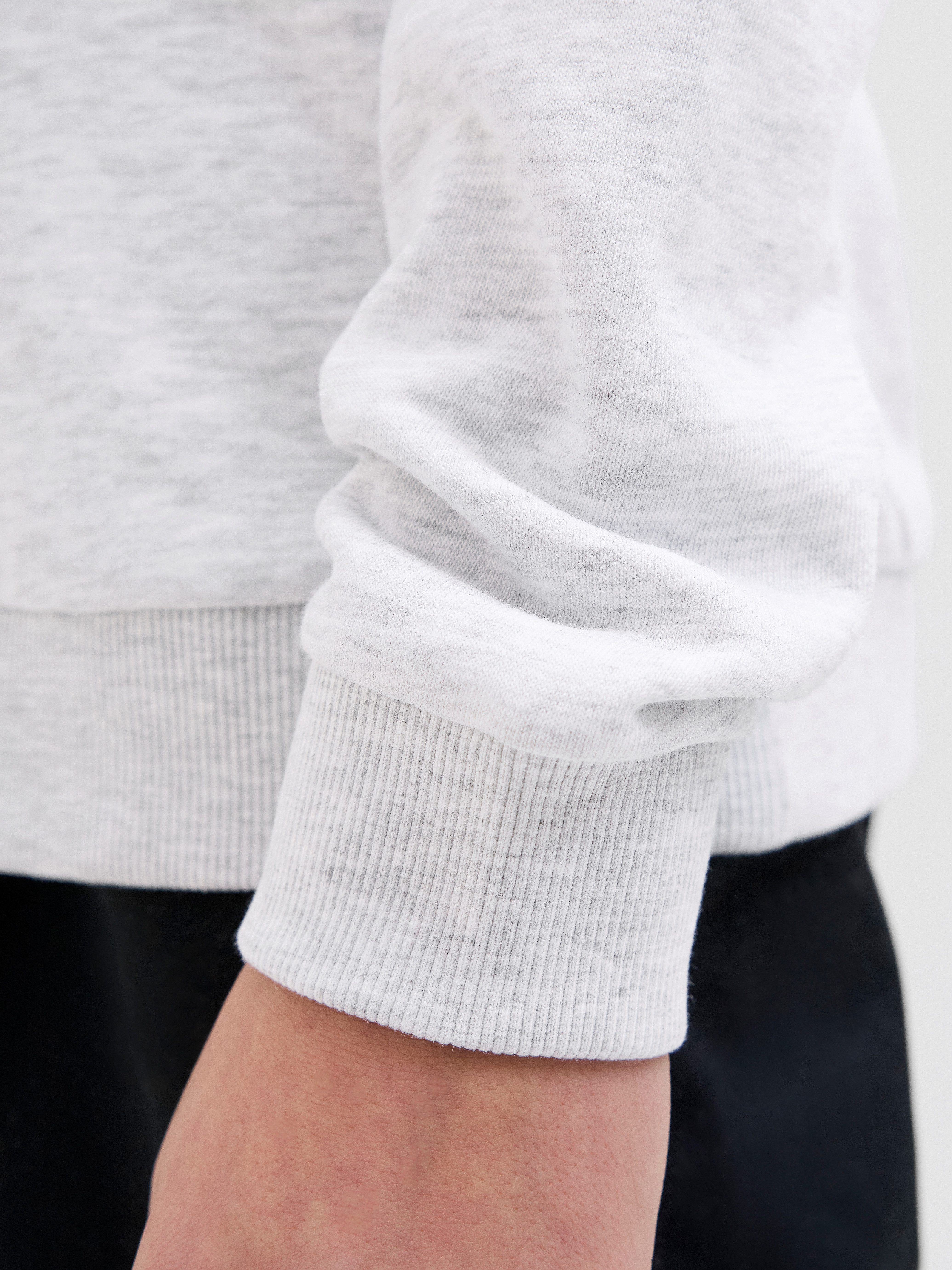 Jack & Jones Junior Hoodie JCOLOGAN SS24 PRINT SWEAT HOOD SN JNR
