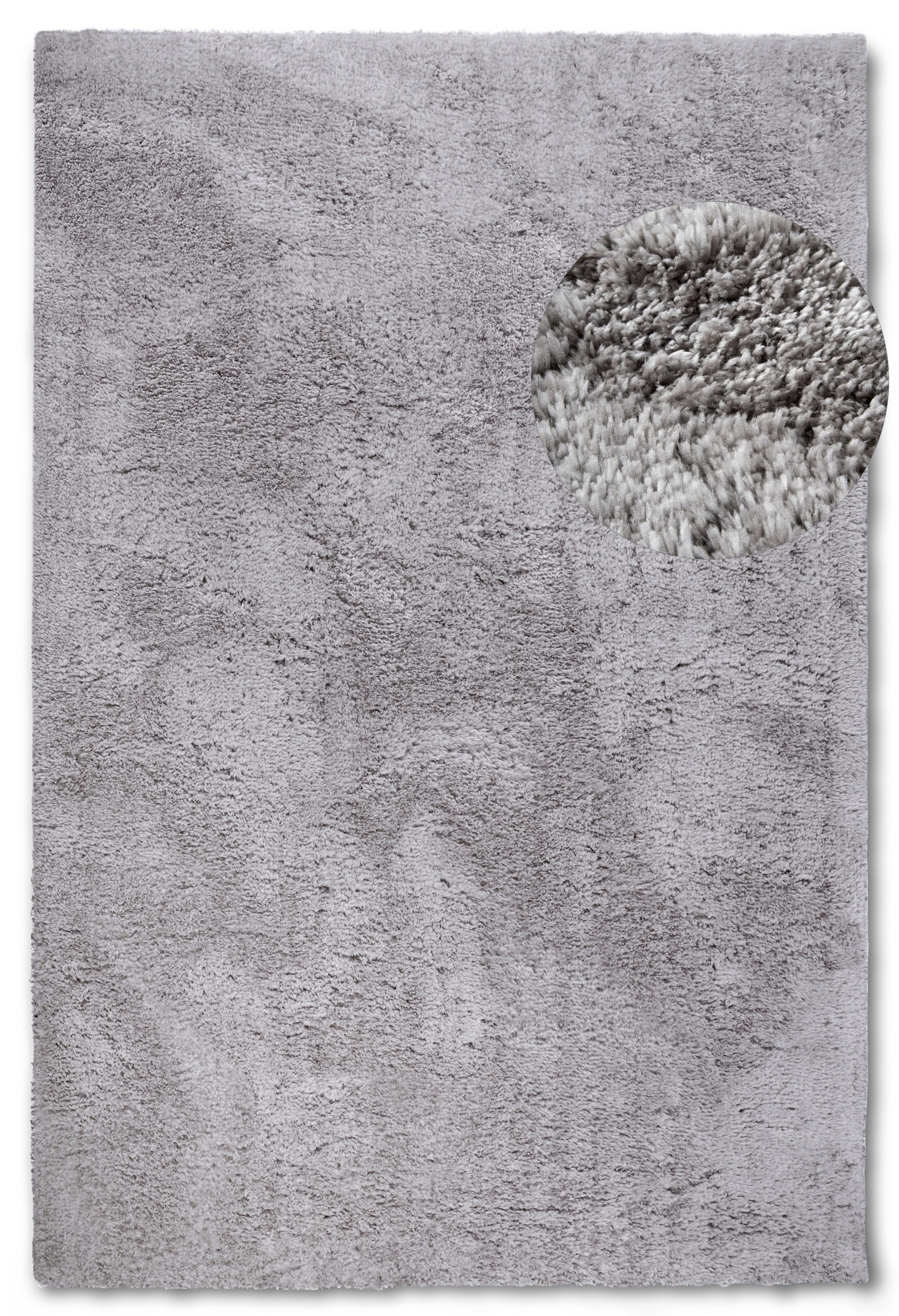 HANSE Home Hoogpolig vloerkleed Olaf Lange pool, shaggy, effen, pluizig, zacht, glanzend, modern, effen