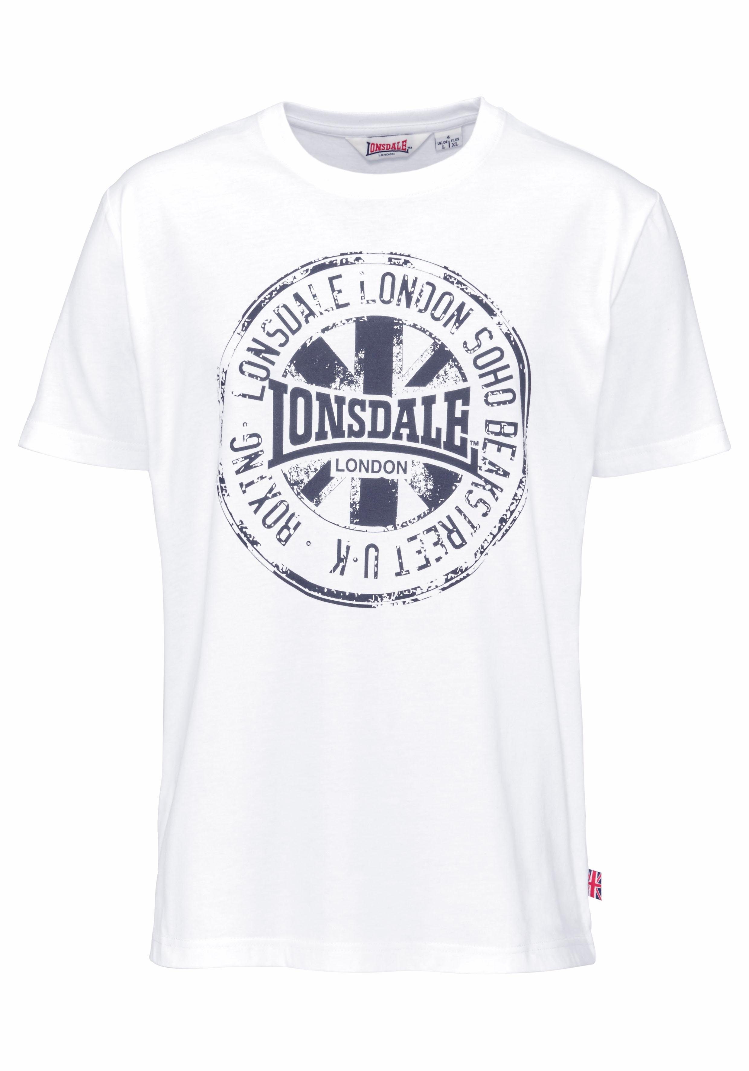 Lonsdale T-shirt DILDAWN Set van 2 (2-delig, Set van 2)