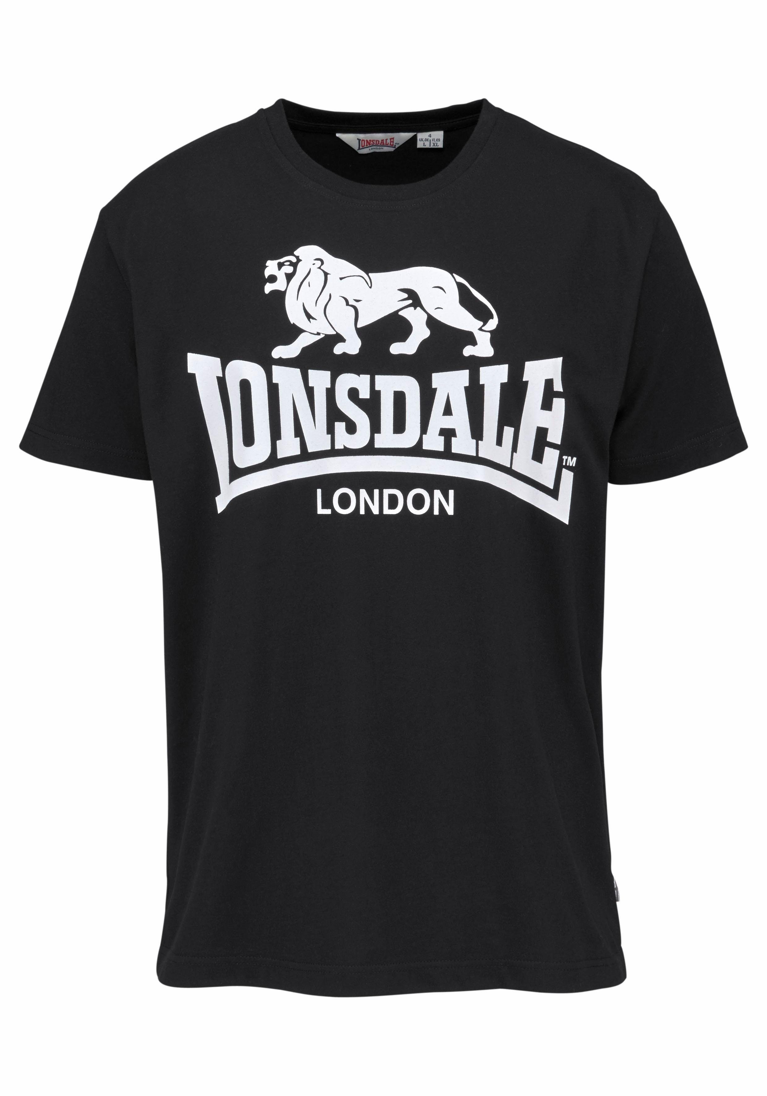 Lonsdale T-shirt DILDAWN Set van 2 (2-delig, Set van 2)