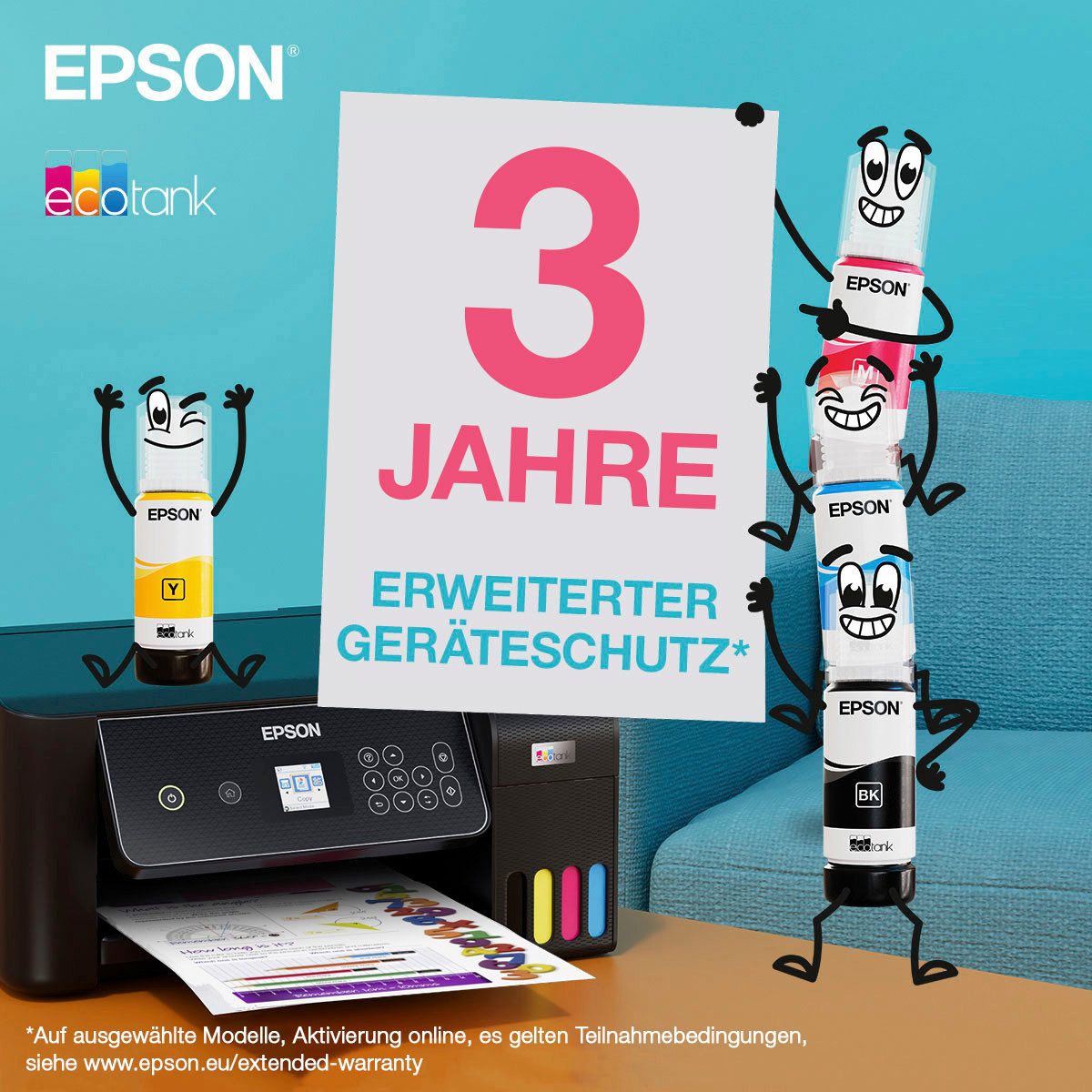 Epson All-in-oneprinter EcoTank ET-2860