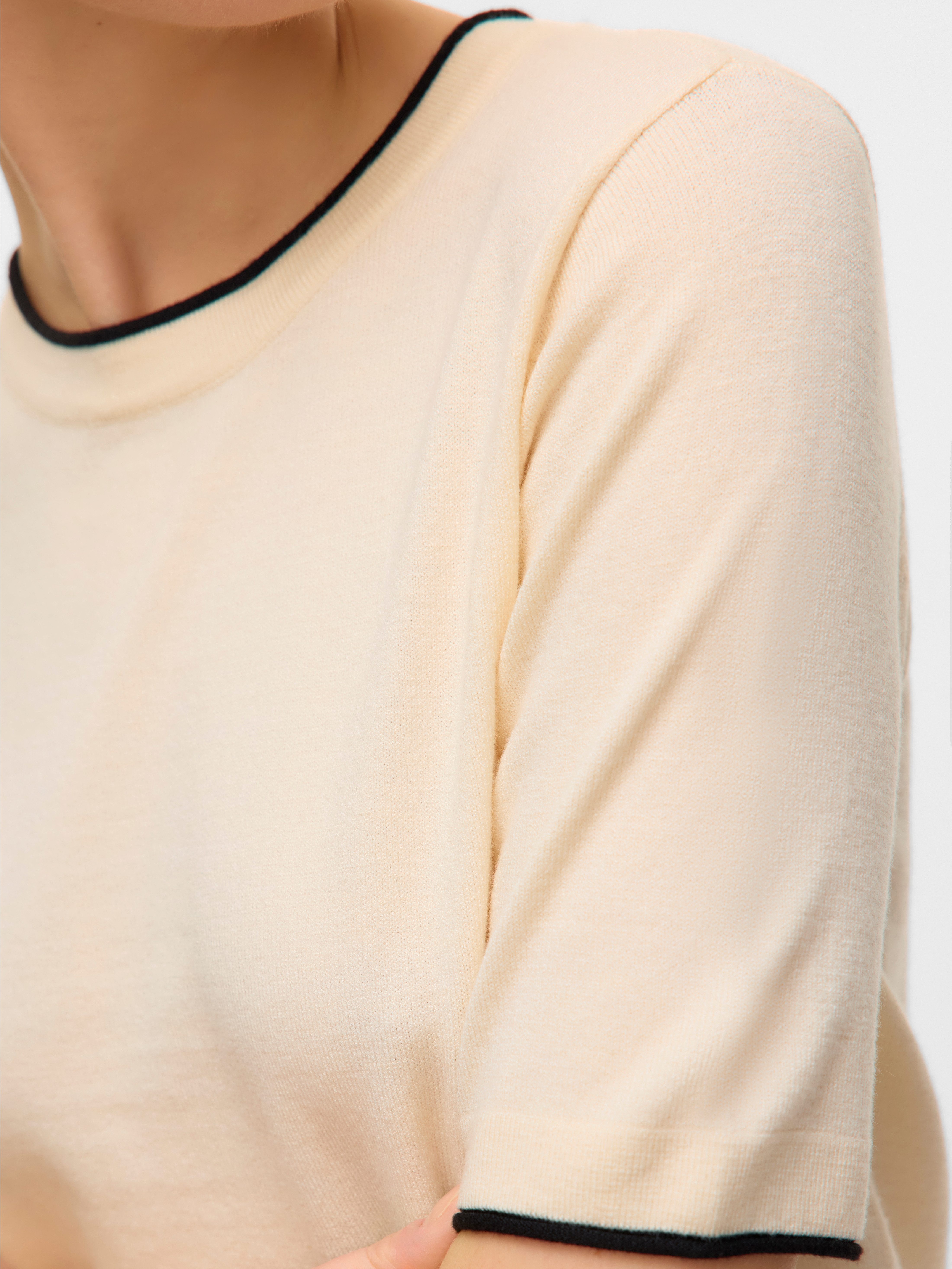 Vero Moda Trui met korte mouwen VMBREEZE SS O-NECK PULLOVER BOO