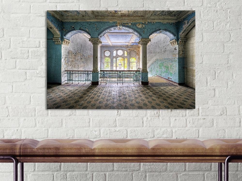 queence Artprint op acrylglas Vintage, industrie Fine Art-print in galeriekwaliteit
