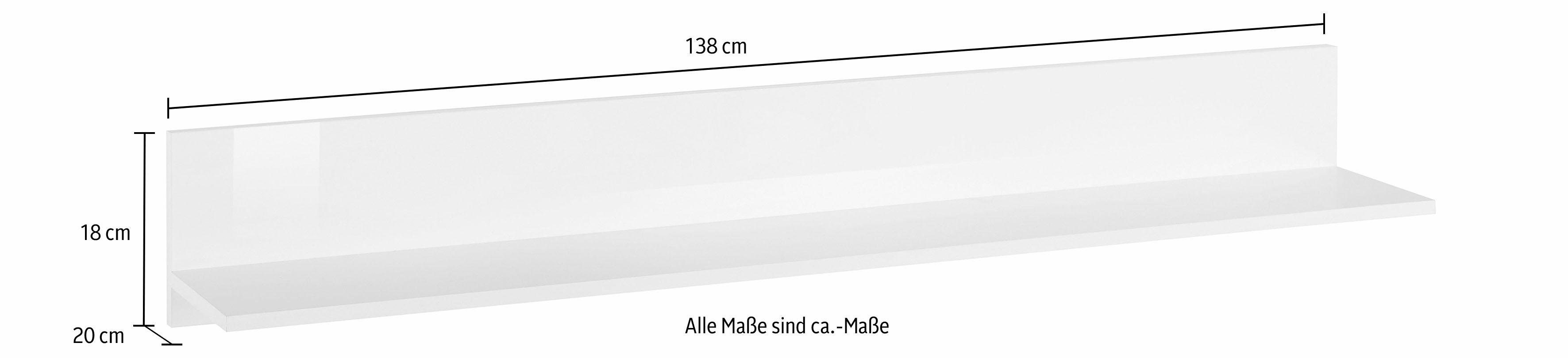 INOSIGN Wandplank Easy Breedte 138 cm
