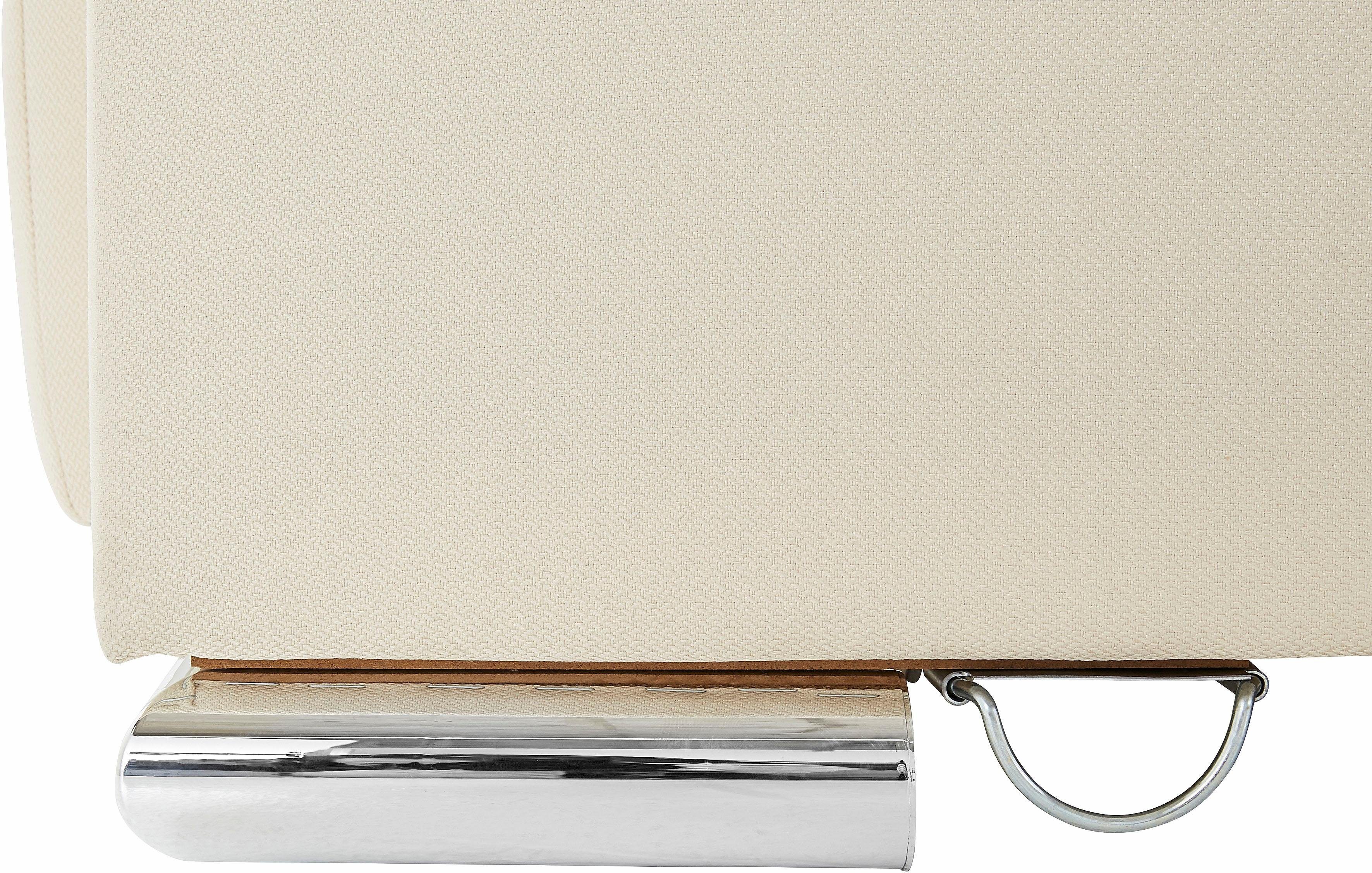 INOSIGN Hoekbank Boxspringbed Night & Day L-vorm met permanente slaapfunctie met armleuning
