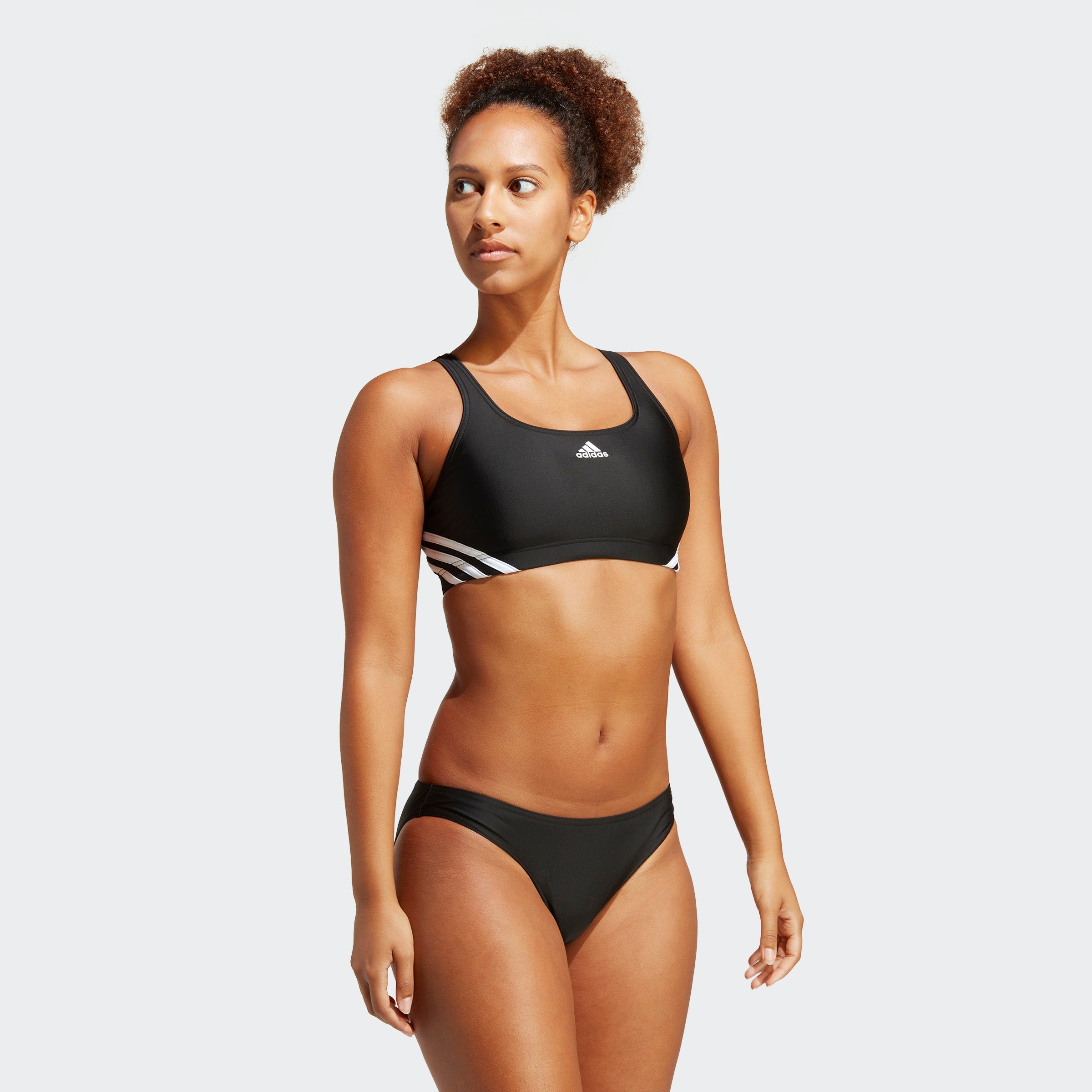 adidas Performance Bustierbikini 3-strepen bikini