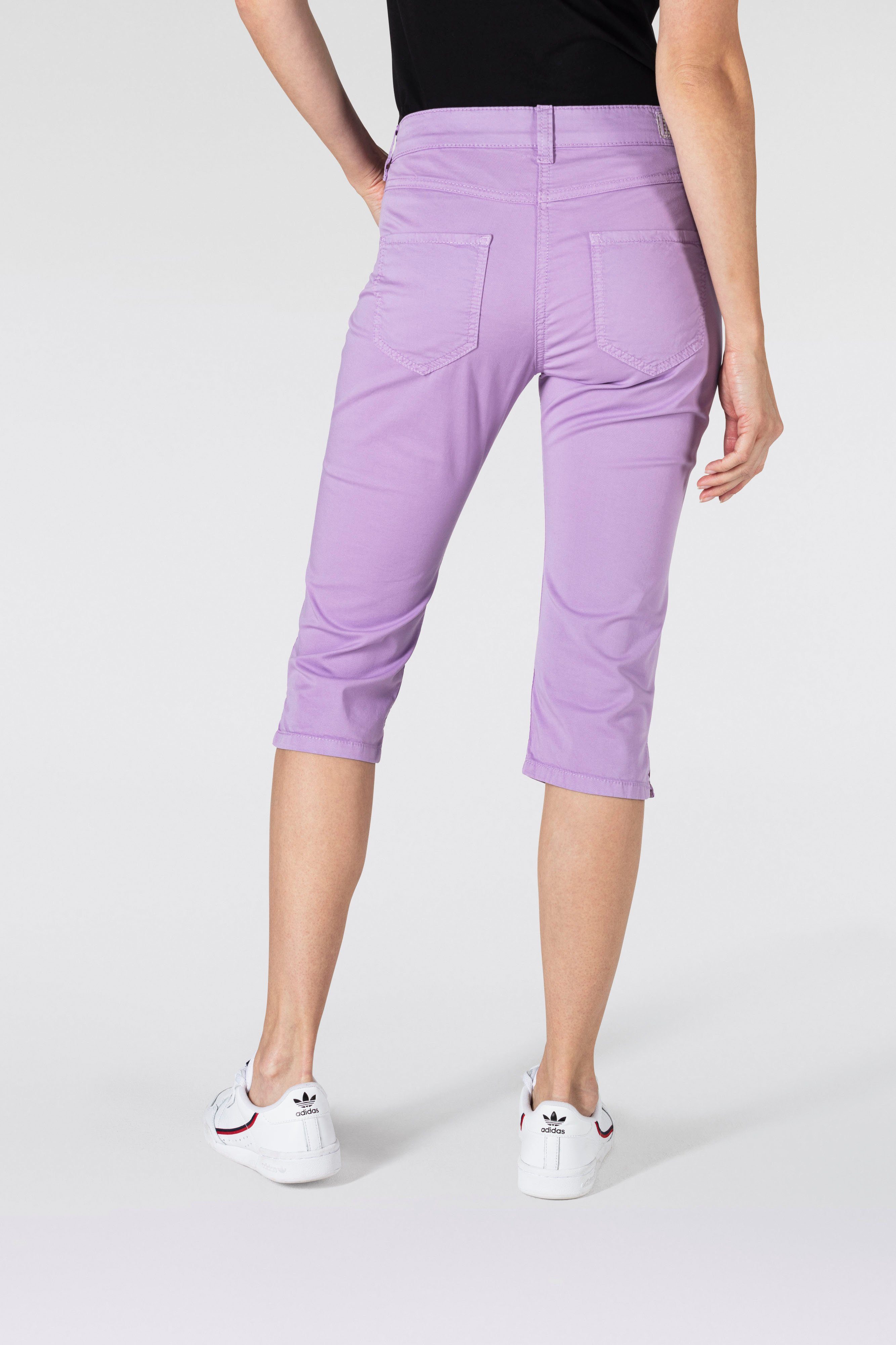 MAC Capribroek Capri-Summer-Clean Kniebedekkend met kleine opening aan de zoom
