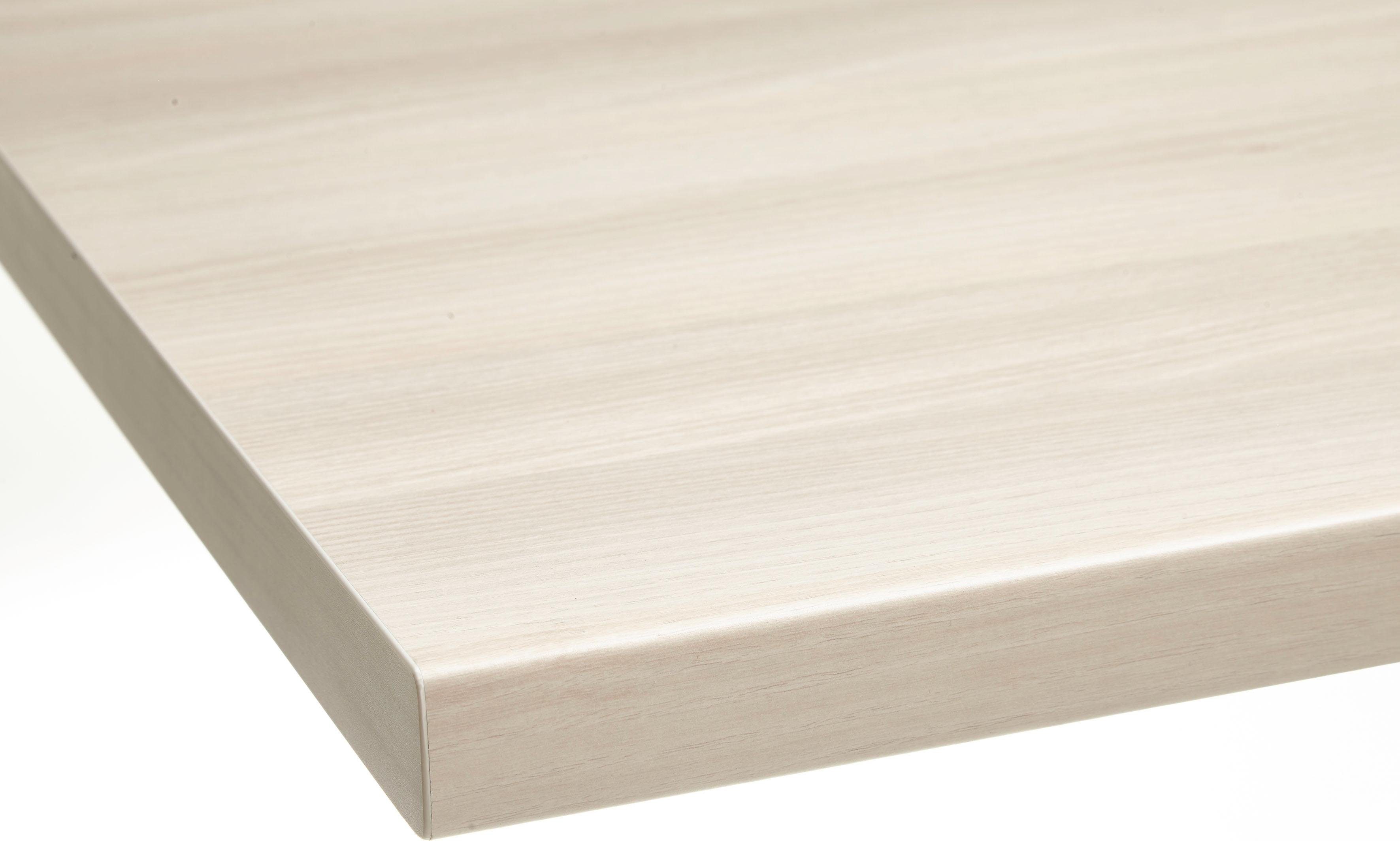 OPTIFIT Werkblad Luzern 38 mm dik, diepte 60 cm, grote keuze aan breedtes keukenwerkbladen maat 150 cm x 3,8 cm x 60 cm beige