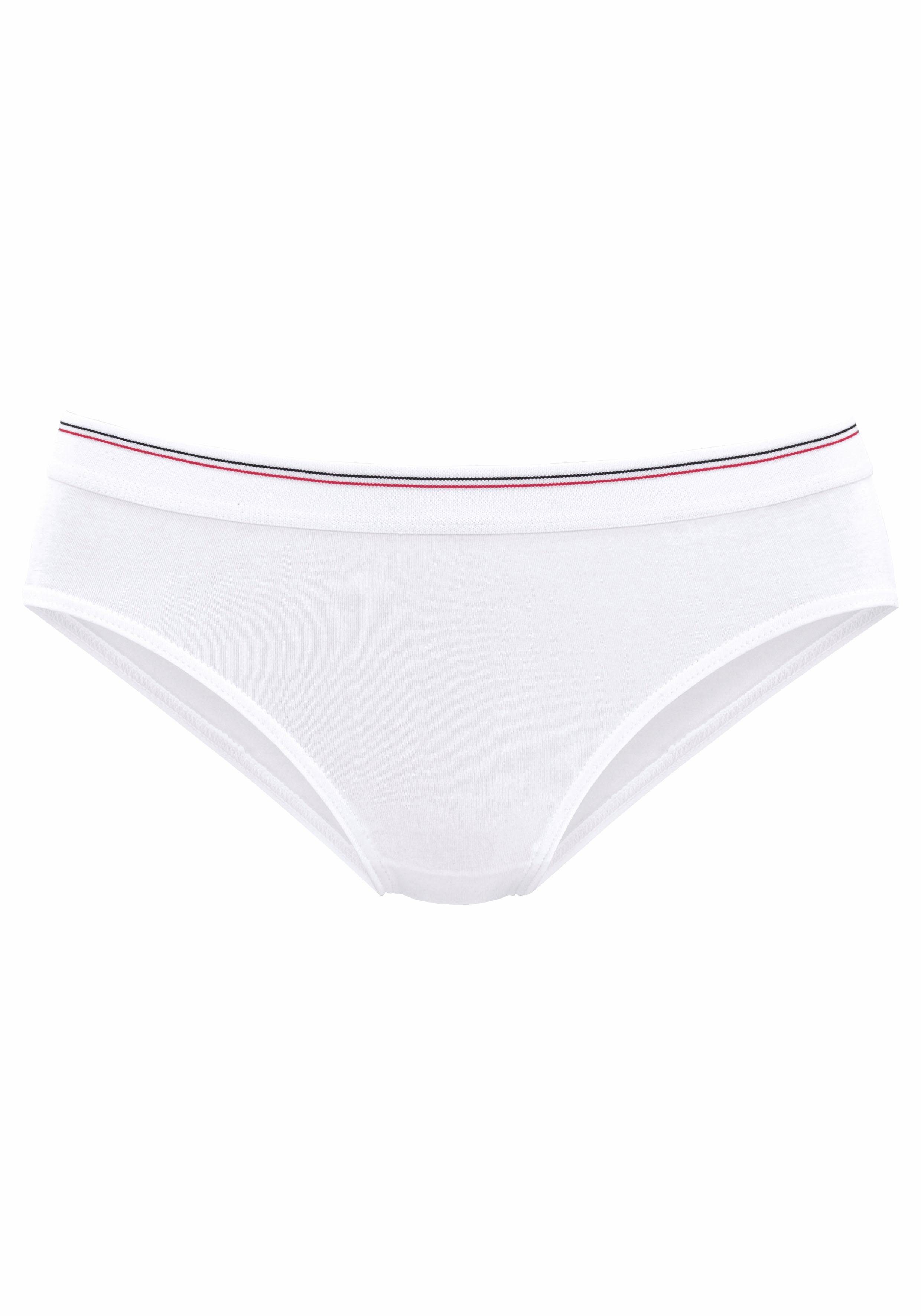 H.I.S Bikinibroekje elastische katoenkwaliteit (6 stuks, Set van 6)