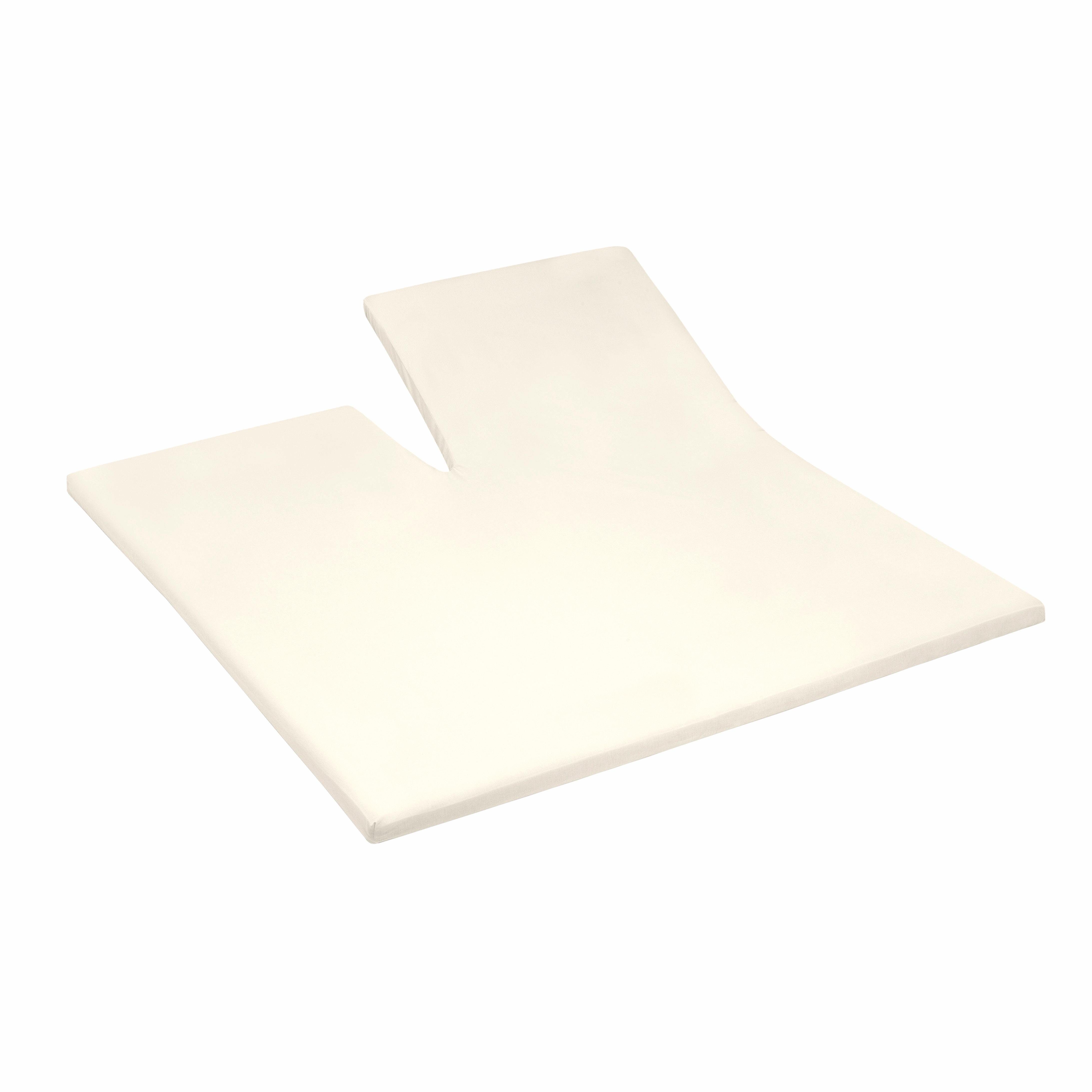 Primera Hoeslaken Elastaan-fijnjersey split topmatras (1 stuk) hoeslakens beige