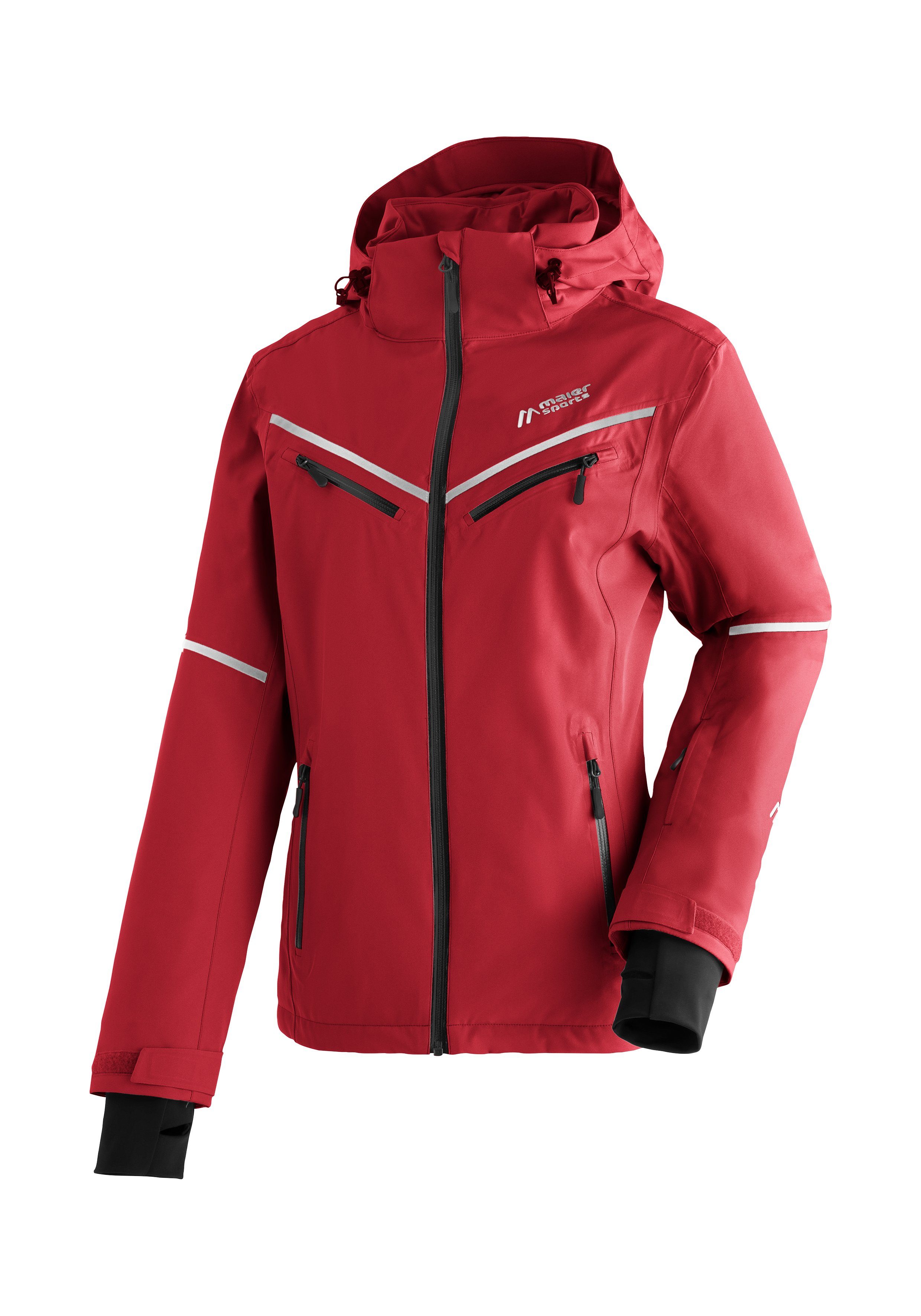 Maier Sports Ski-jack Lunada Dames winterjas, wind- en waterdicht, 4 ritszakken, regular fit