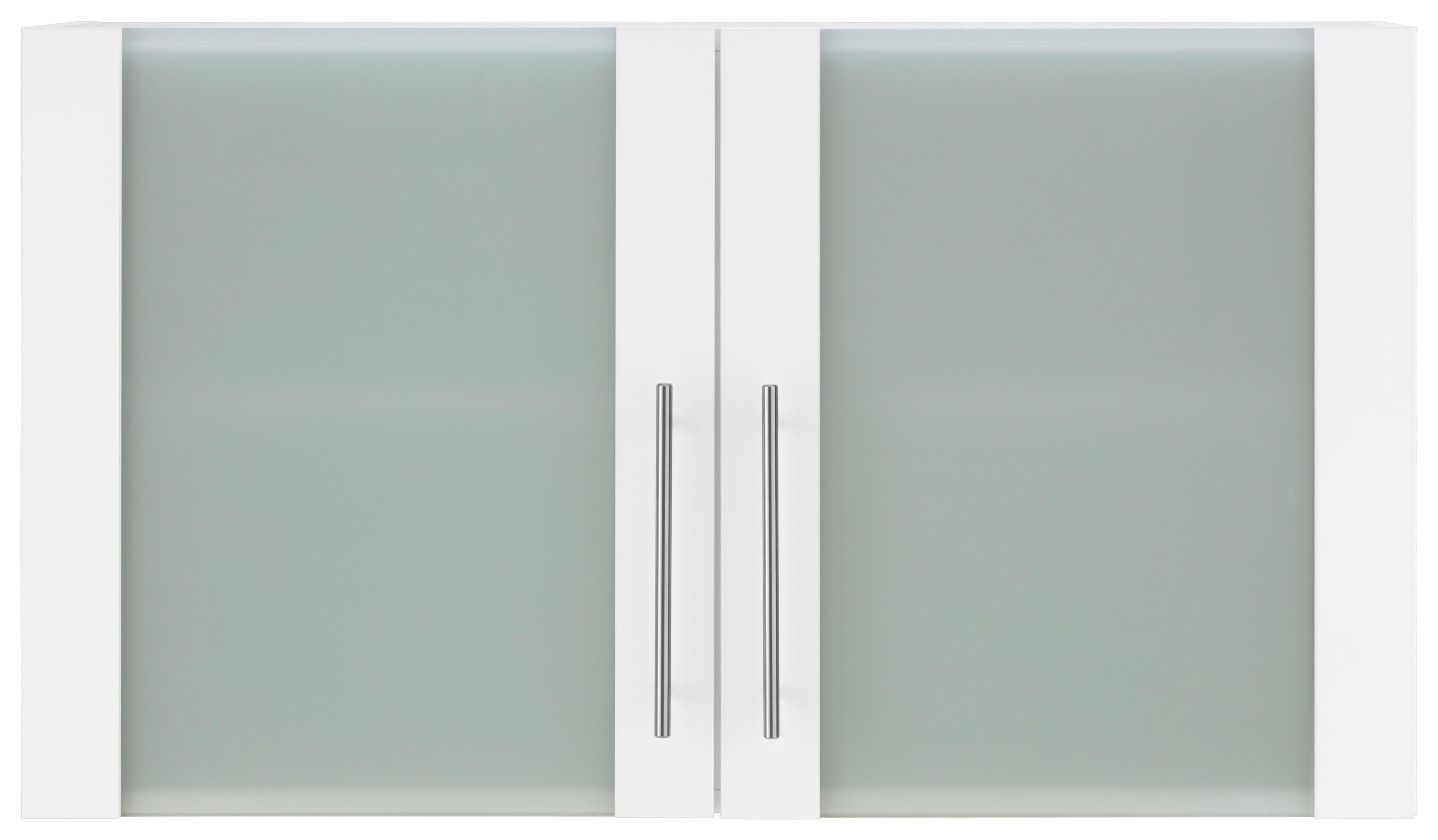 wiho Küchen Hangend kastje met glasdeur Cali Front met glasinzet