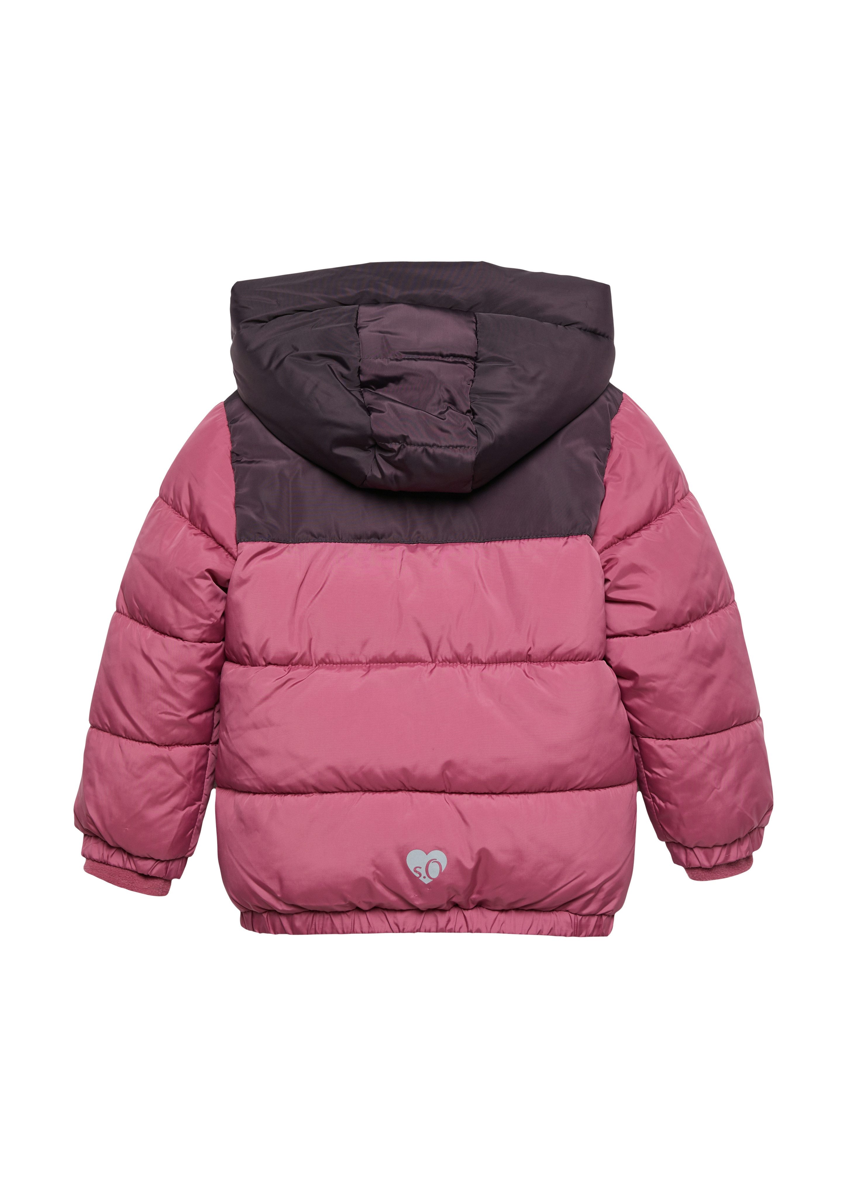 s.Oliver RED LABEL Junior Outdoorjack met een capuchon