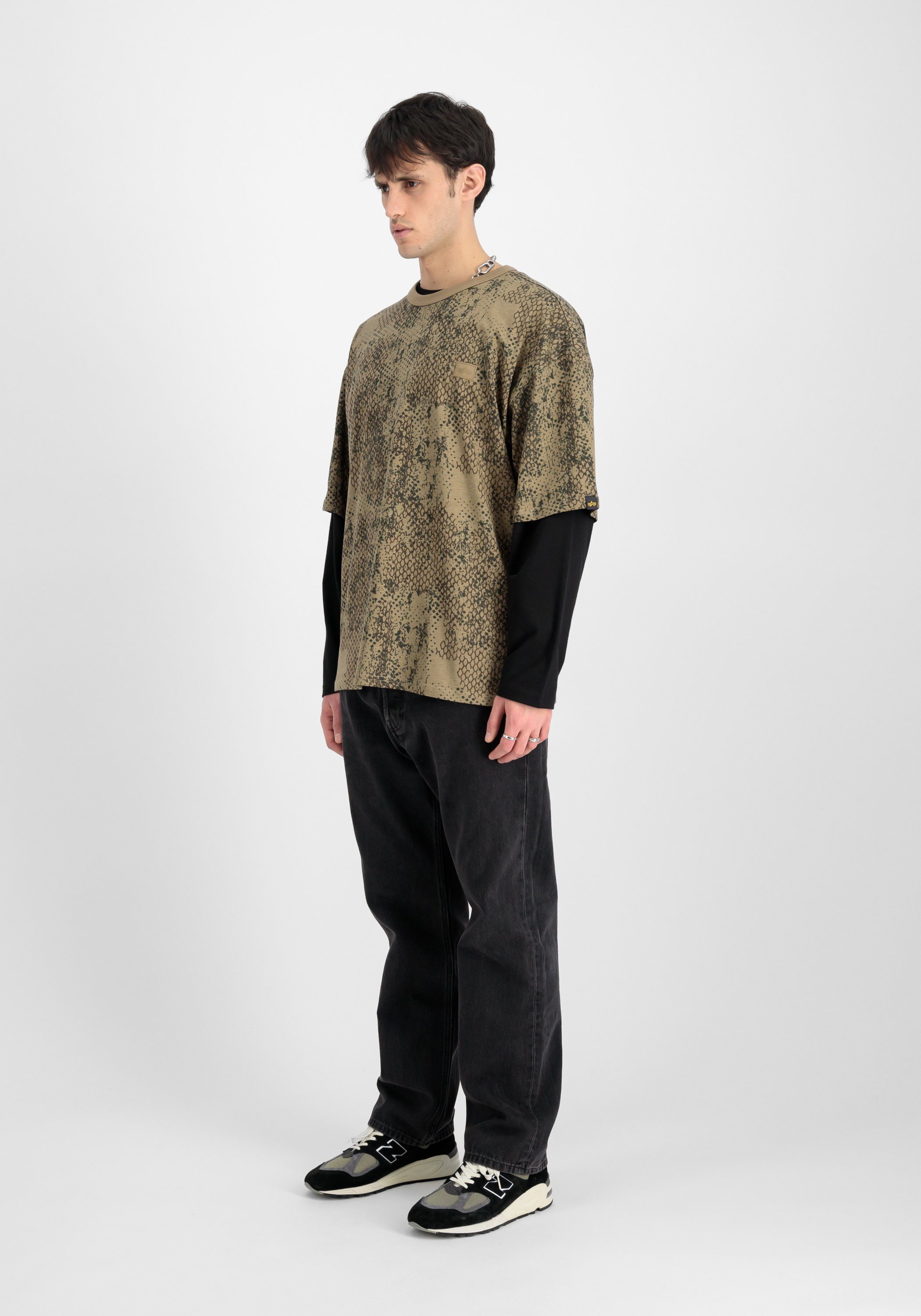 Alpha Industries T-shirt Men T-Shirts Alpha Essentials RL T Camo