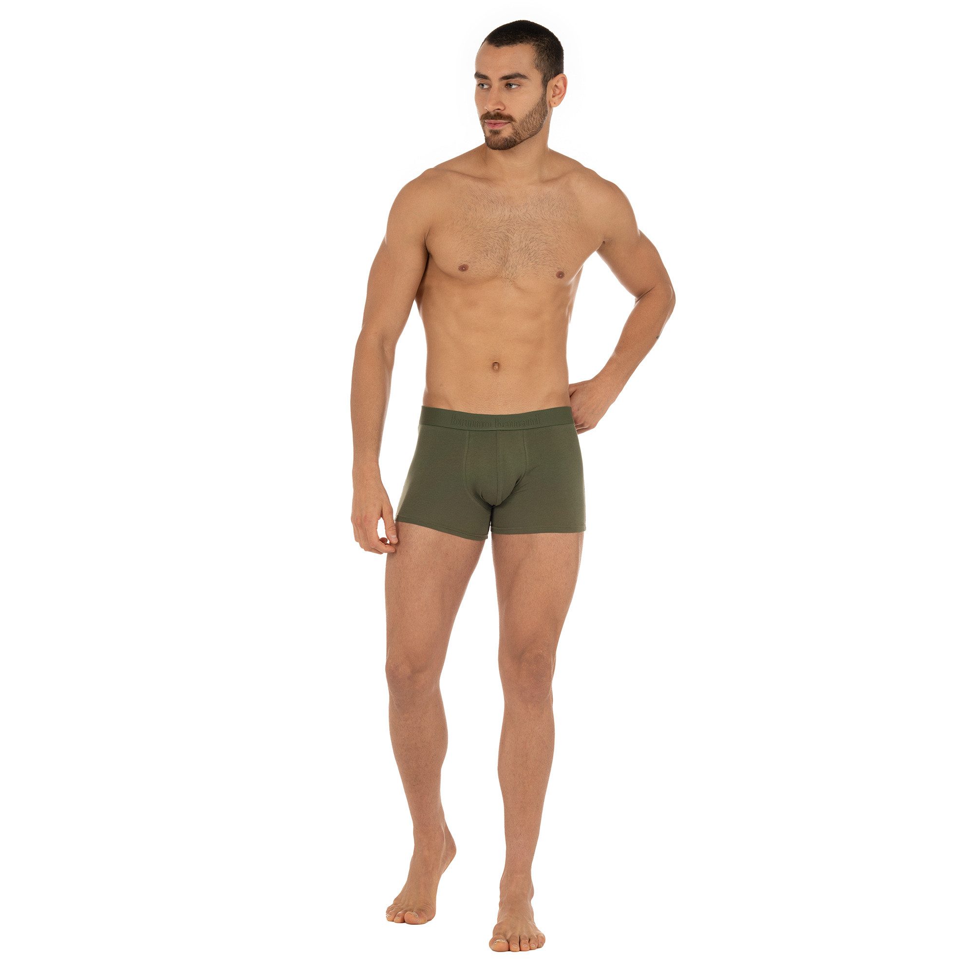 Bruno Banani Boxershort Flowing met contrastkleurige boorden (Set van 2)