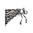lascana bikinibroekje clara met abstracte animal-print zwart