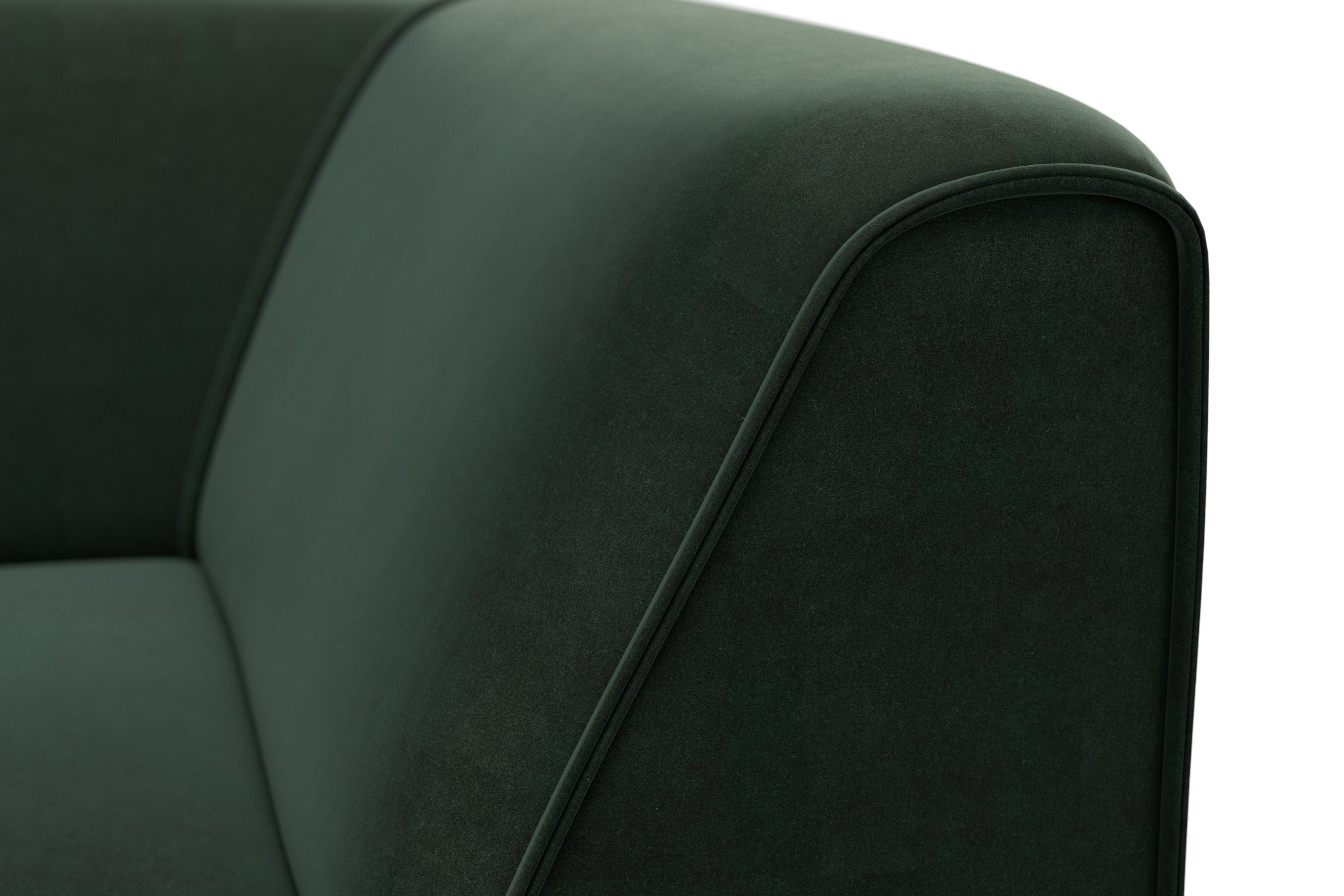 RAUM.ID Bank-hoekelement Merid, sofa-element, afmetingen B/D/H: 97/97/46 cm als module of apart te gebruiken, voor individuele samenstelling